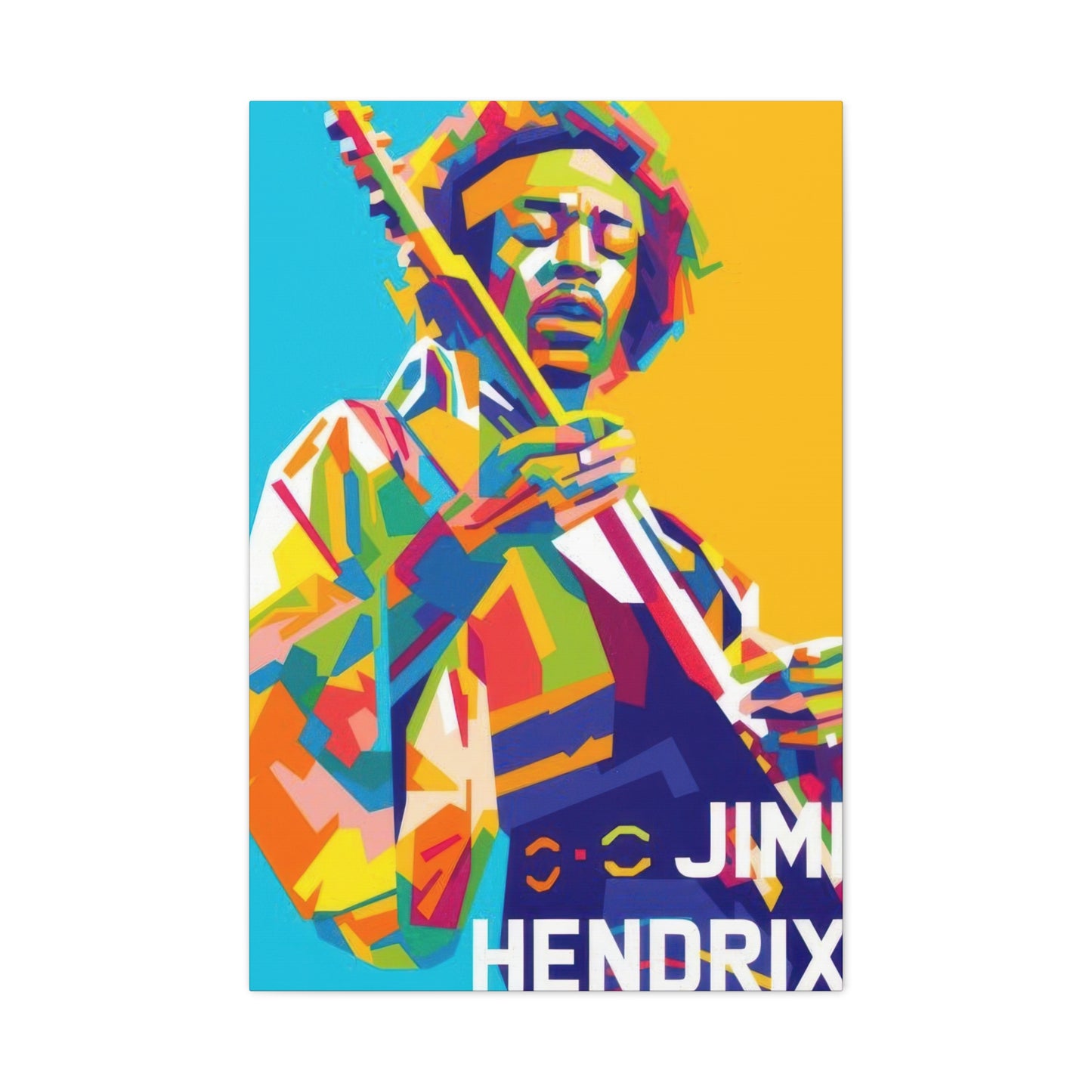Jimi Hendrix 9 Wall Art & Canvas Prints