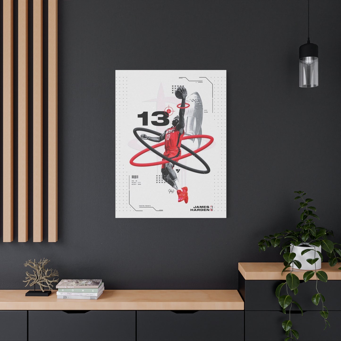 James Harden Poster Wall Art & Canvas Prints