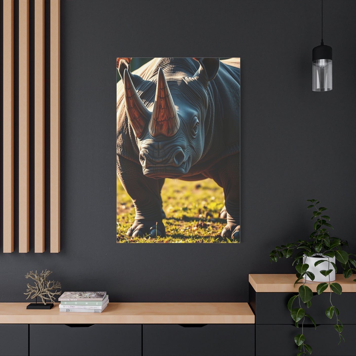 Supreme Rhinoceros Art Collection Wall Art & Canvas Print