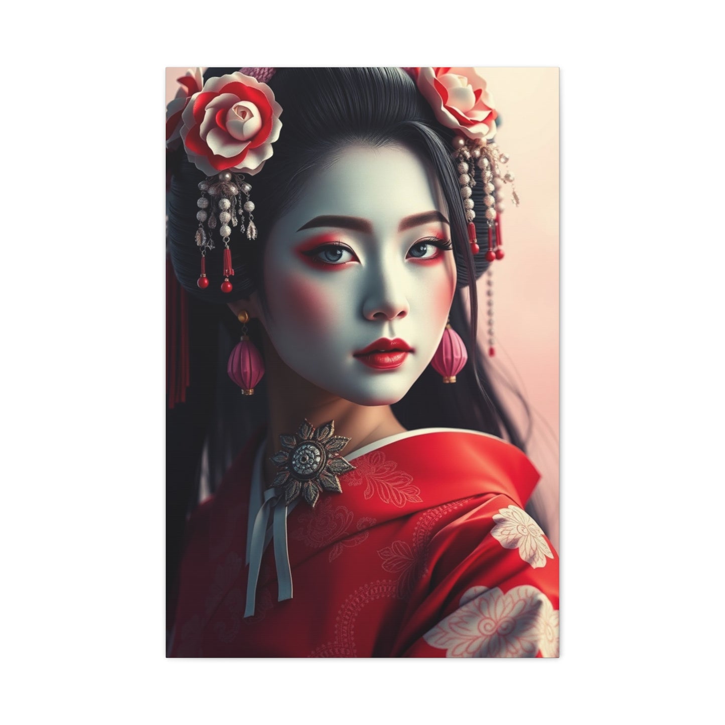 Geisha Art Canvas Art 5 Wall Art & Canvas Print