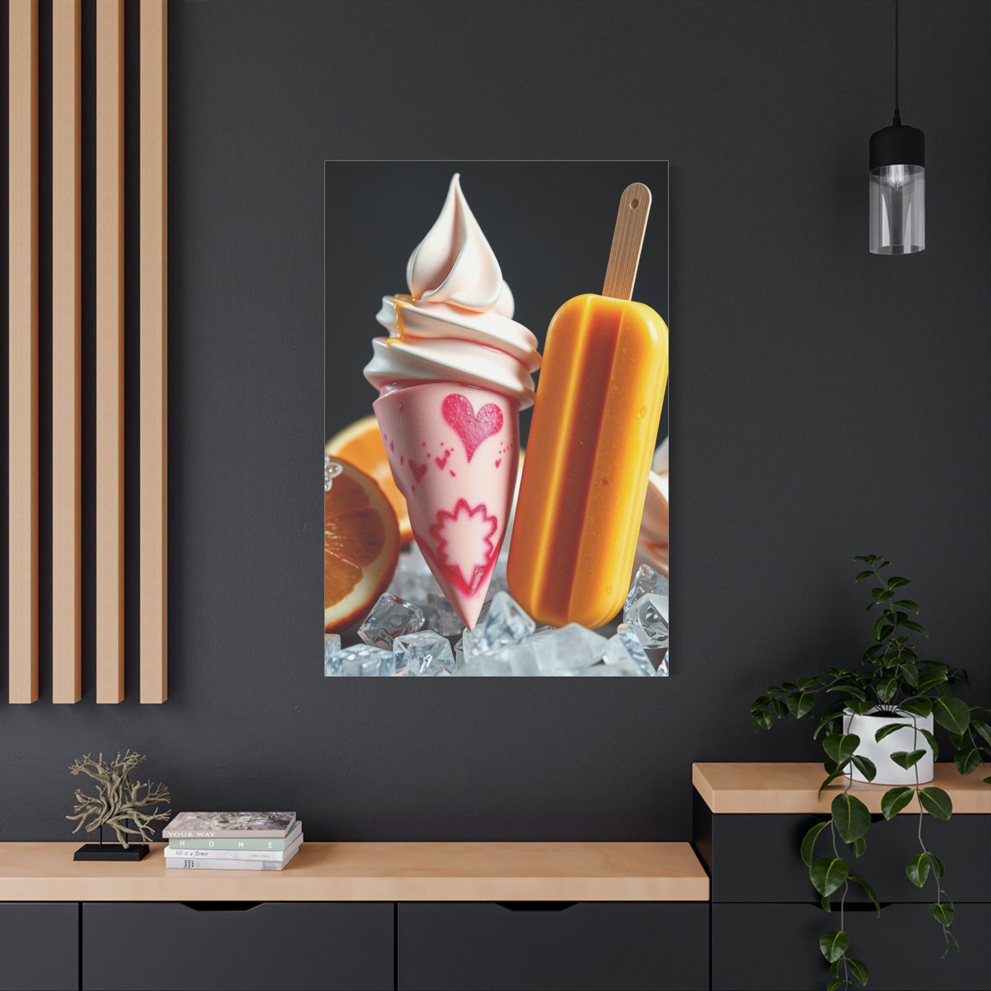 Vision Ice Cream & Popsicle Art Art Wall Art & Canvas Print