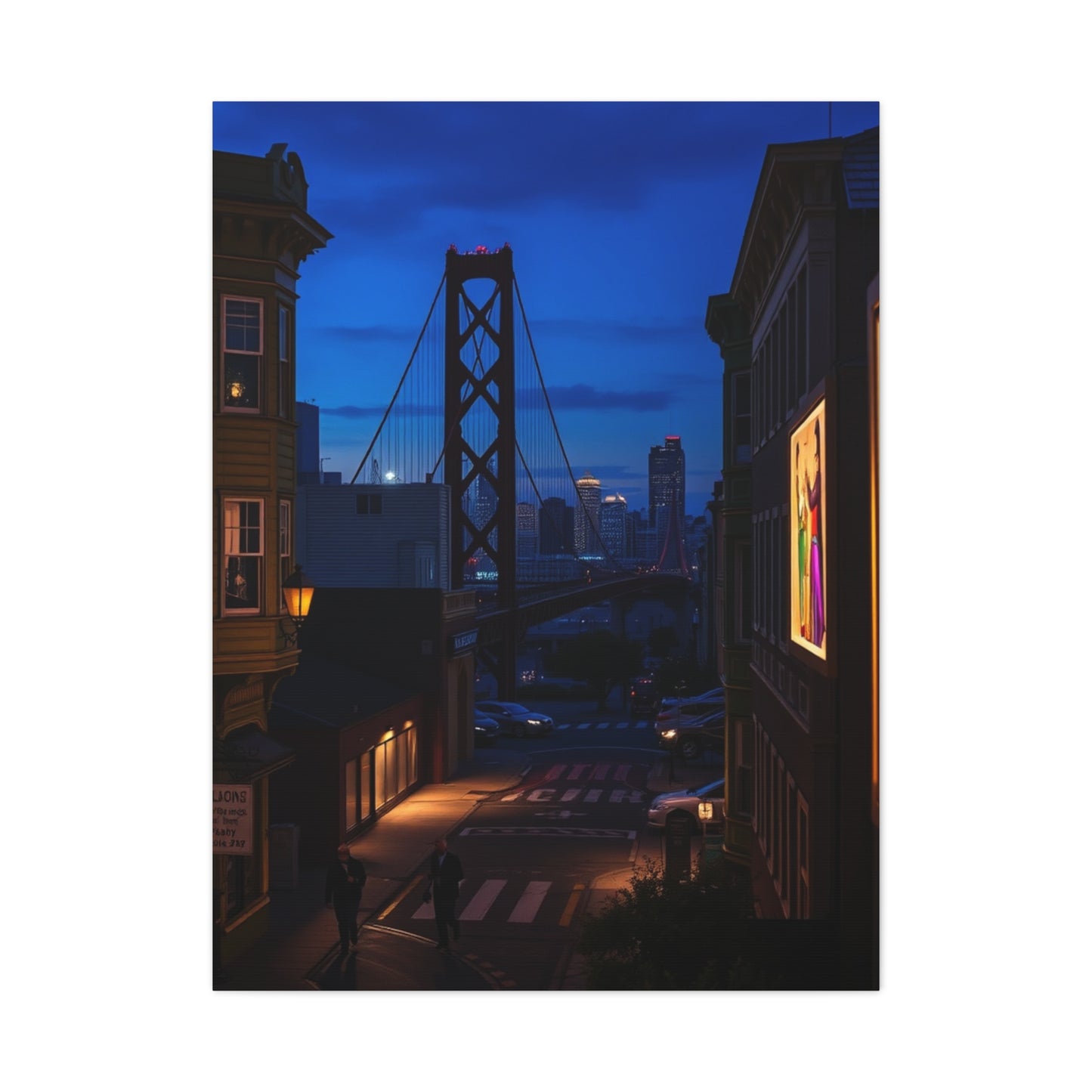 San Francisco Art Canvas Art 7 Wall Art & Canvas Print