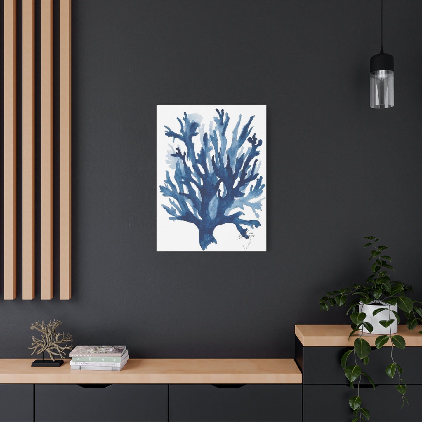 Amazing Sea Shells Stems Poster Wall Art & Canvas Prints