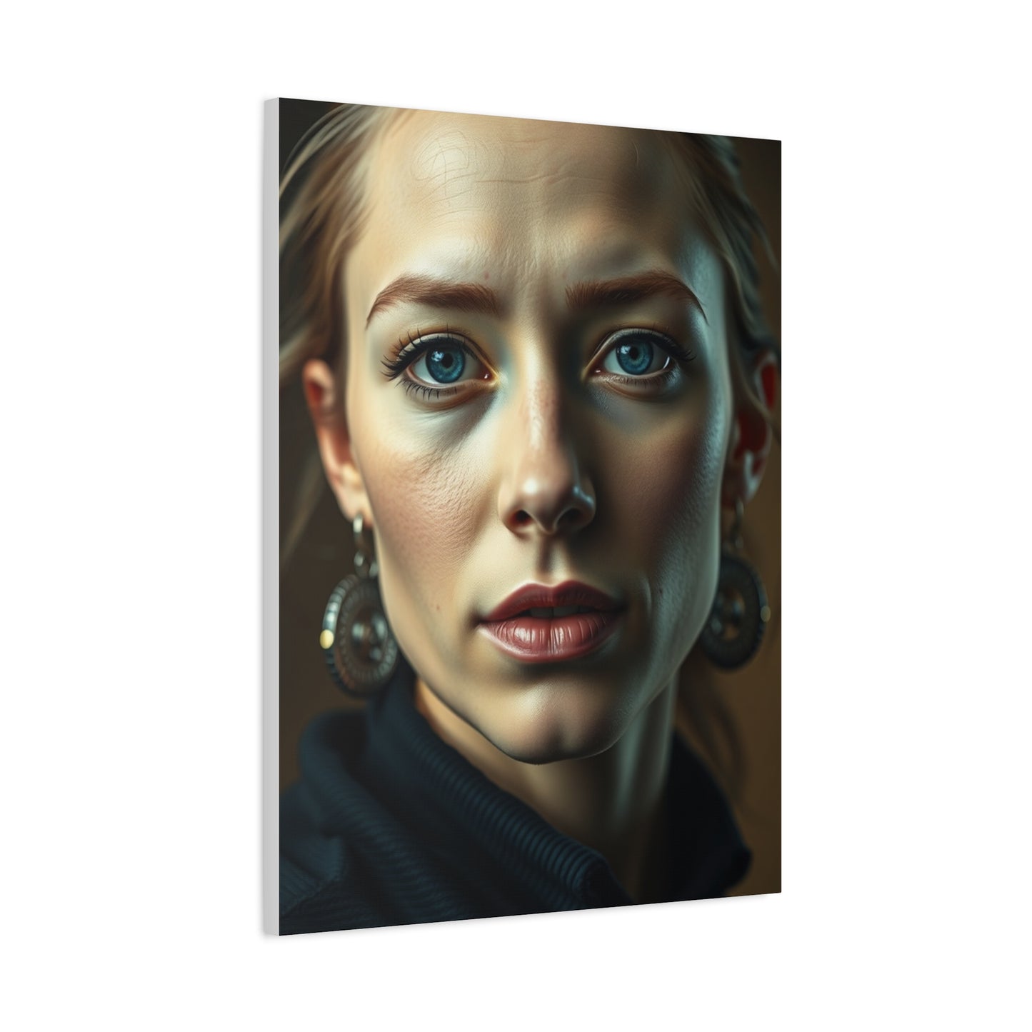 Graceful Profile Elegance Wall Art & Canvas Print