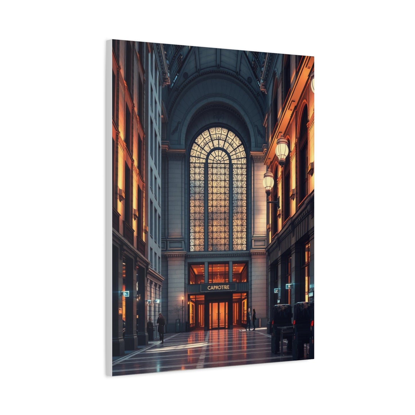 Architectural Symphony Canvas Wall Art & Canvas Print