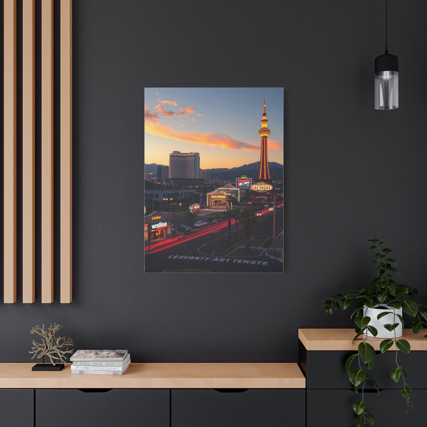 Las Vagas Art Canvas Art 4 Wall Art & Canvas Print