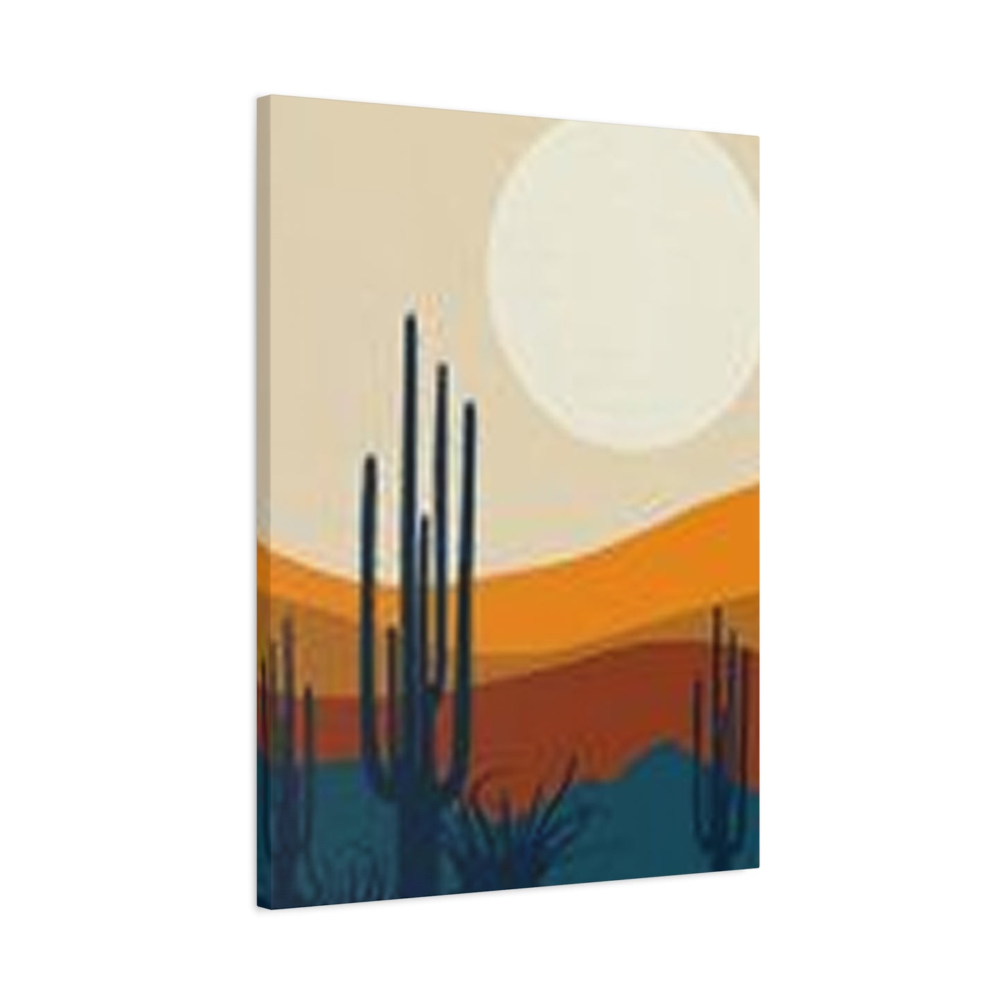 Long Cactus Desert Wall Art & Canvas Prints