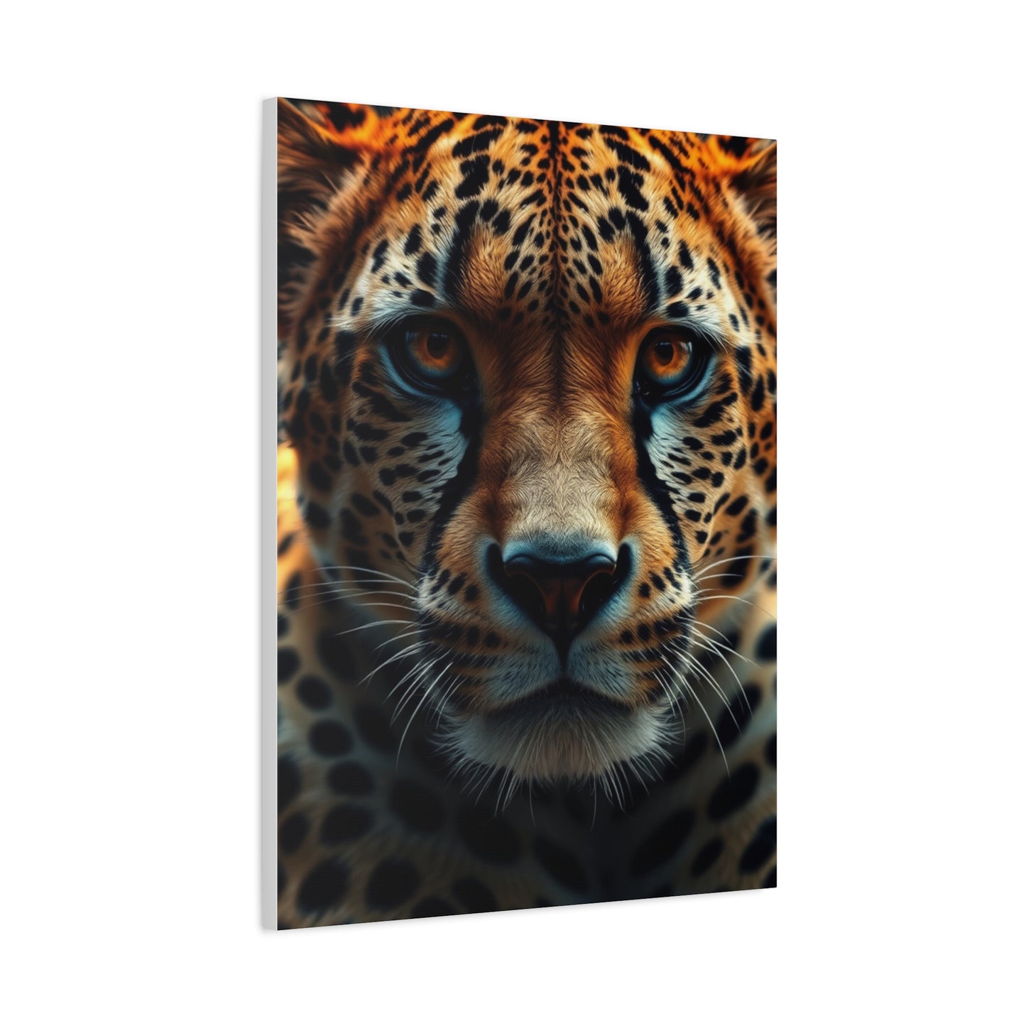 Majestic Feline Portrait Wall Art & Canvas Print