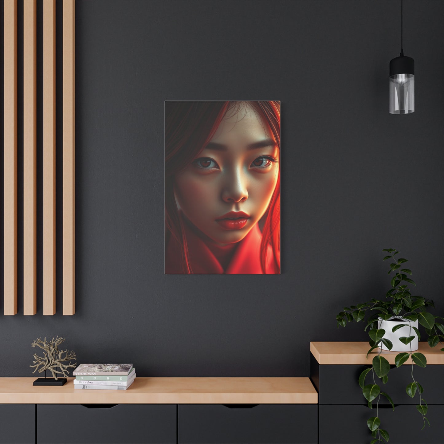 Ruby Brilliance Masterpiece Wall Art & Canvas Print