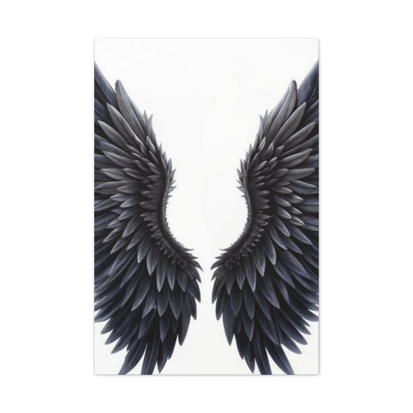 Black Shades Angel Wings Wall Art & Canvas Prints