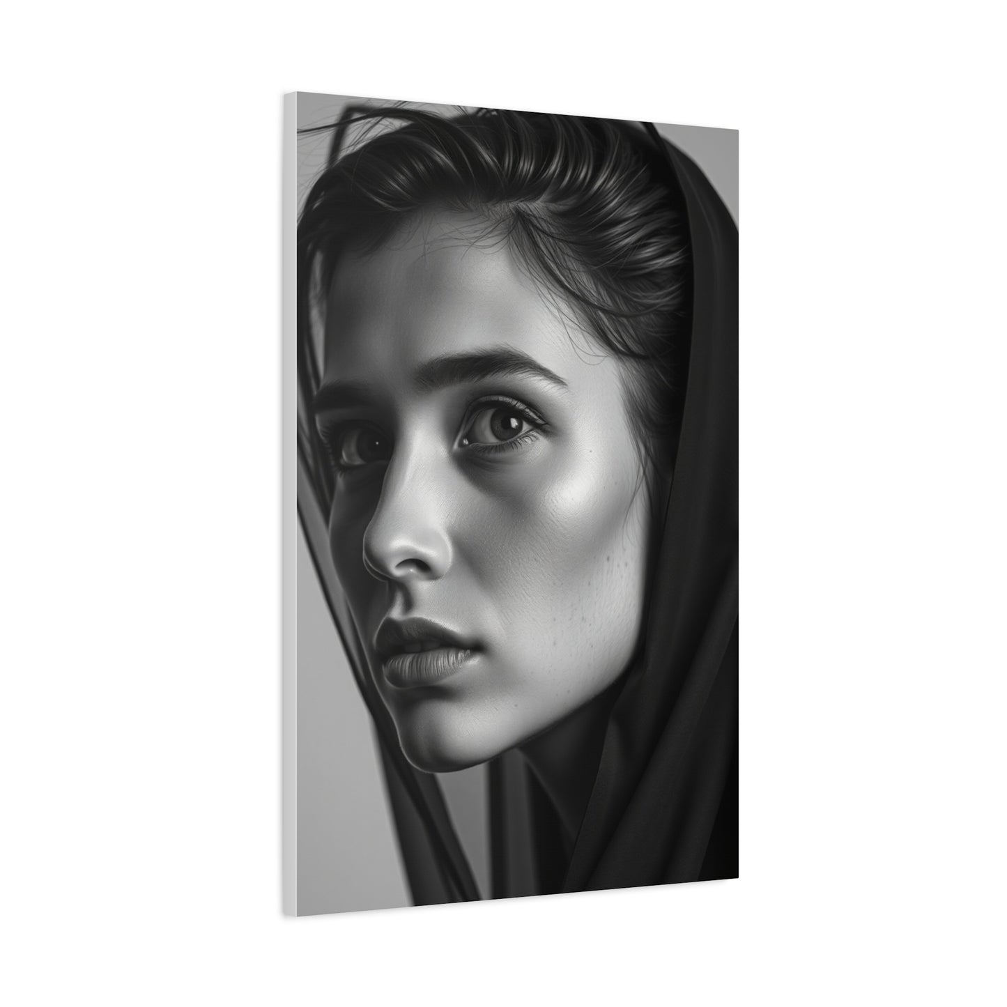 Monochrome Elegance Canvas Wall Art & Canvas Print