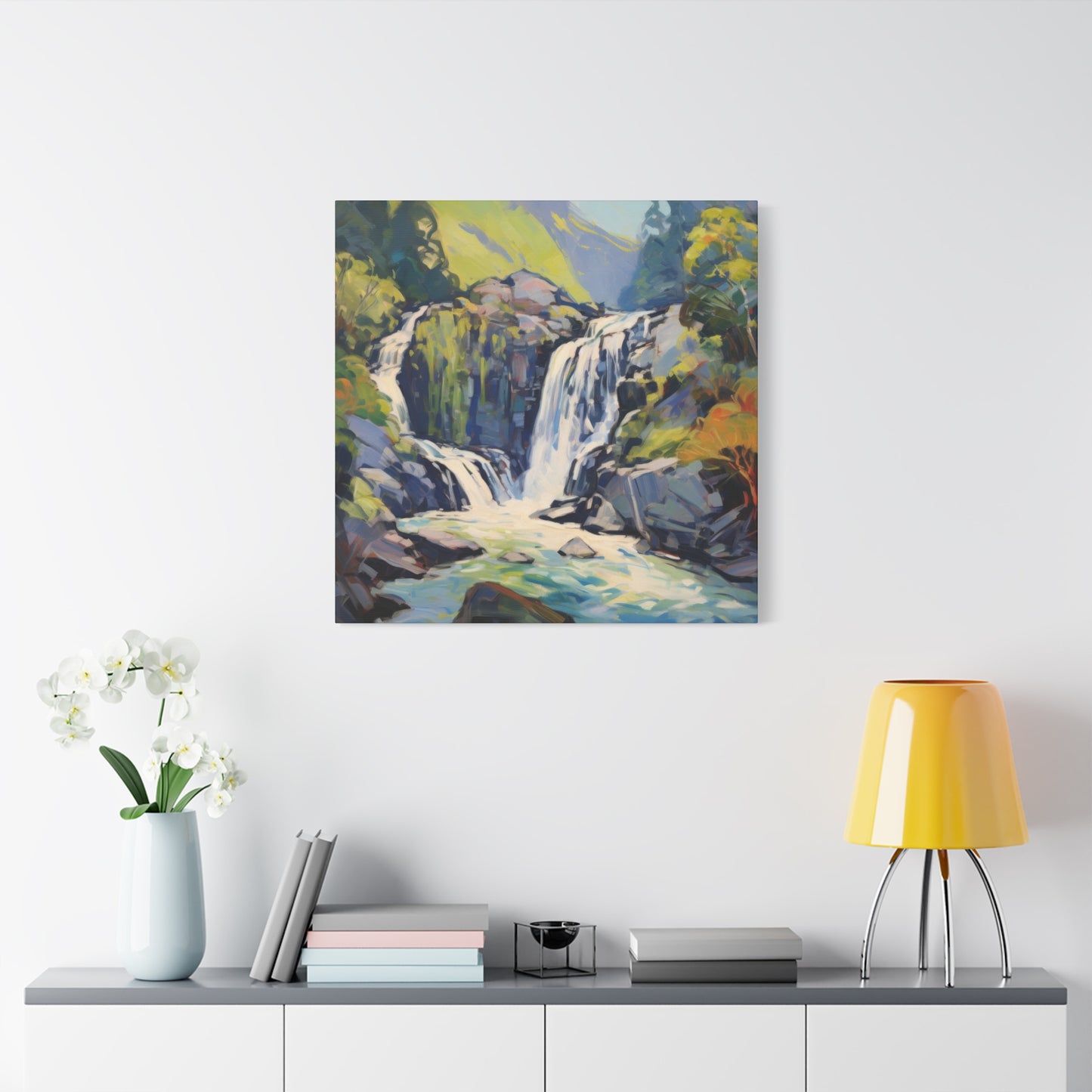 Deconstructed Waterfalls Wall Art & Canvas Prints