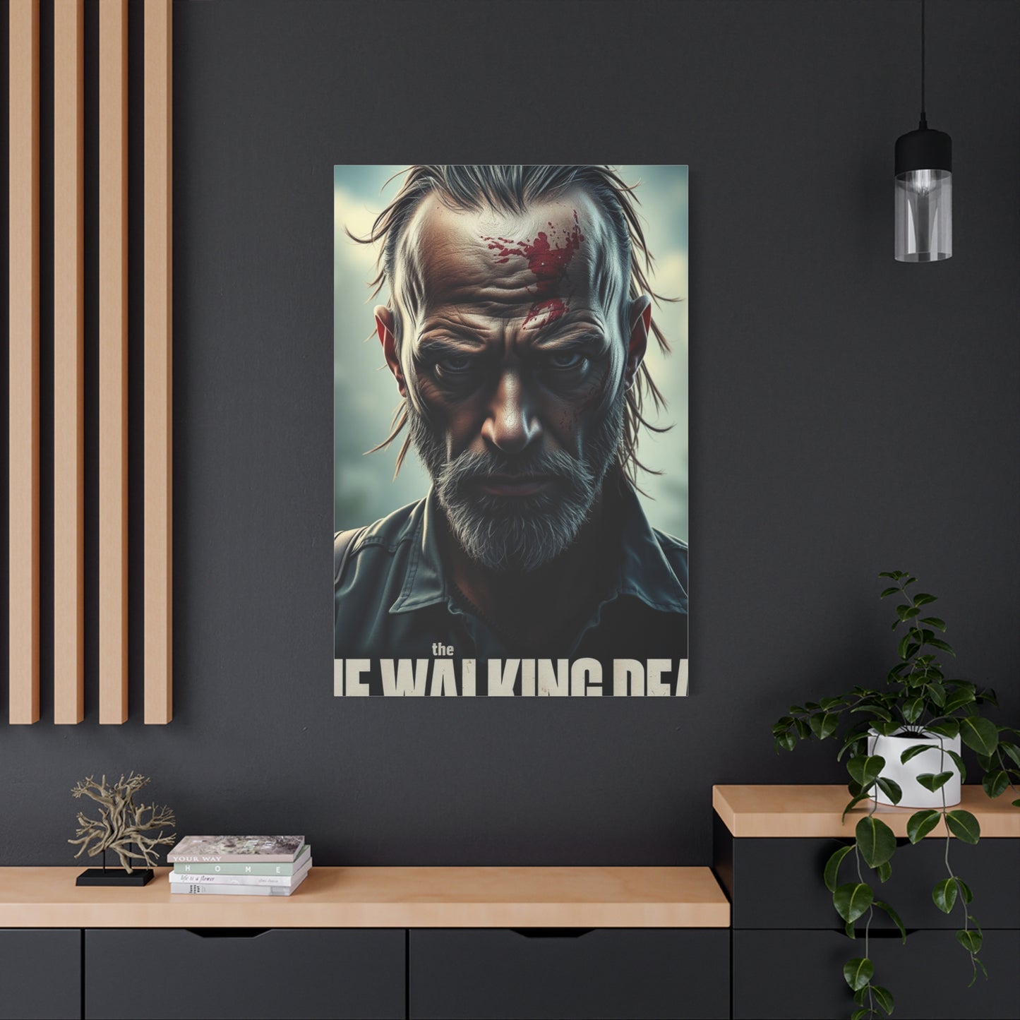 The Walking Dead Characters Art Supreme Canvas Wall Art & Canvas Print