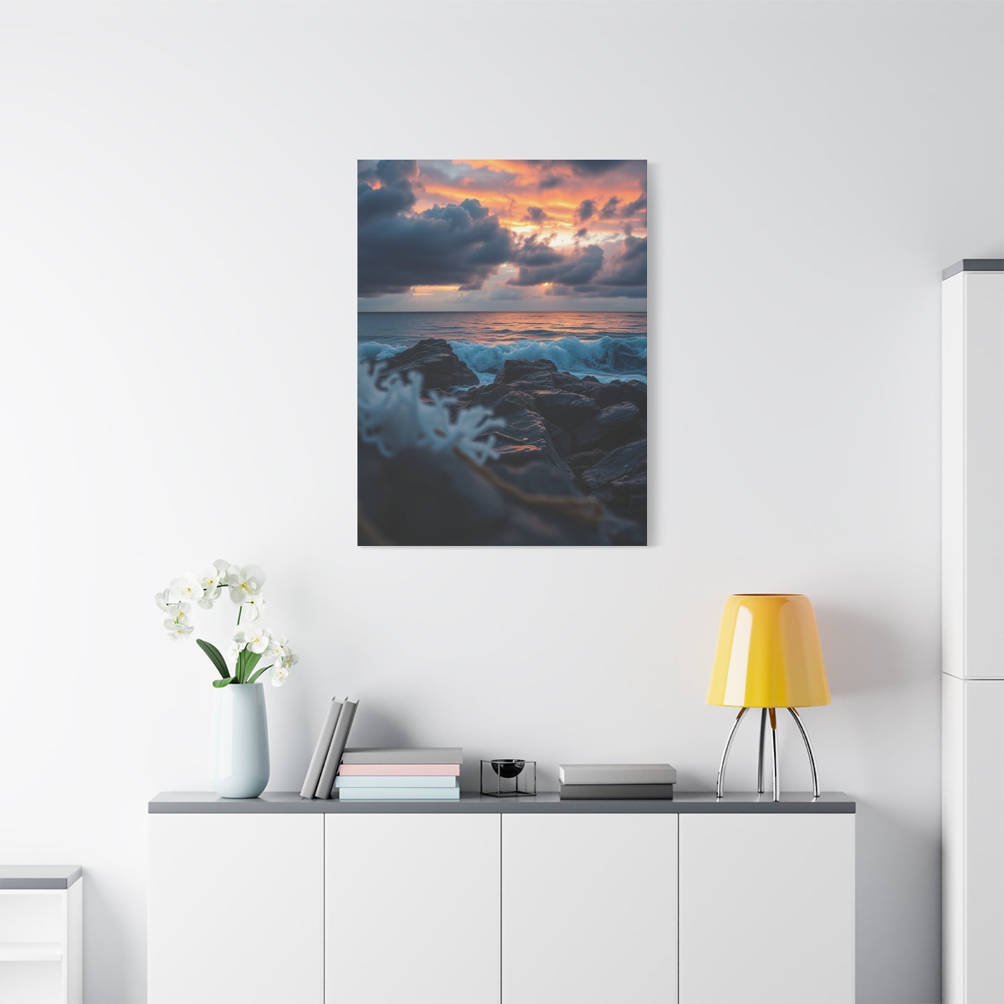 Seaside Tranquility Canvas Wall Art & Canvas Print