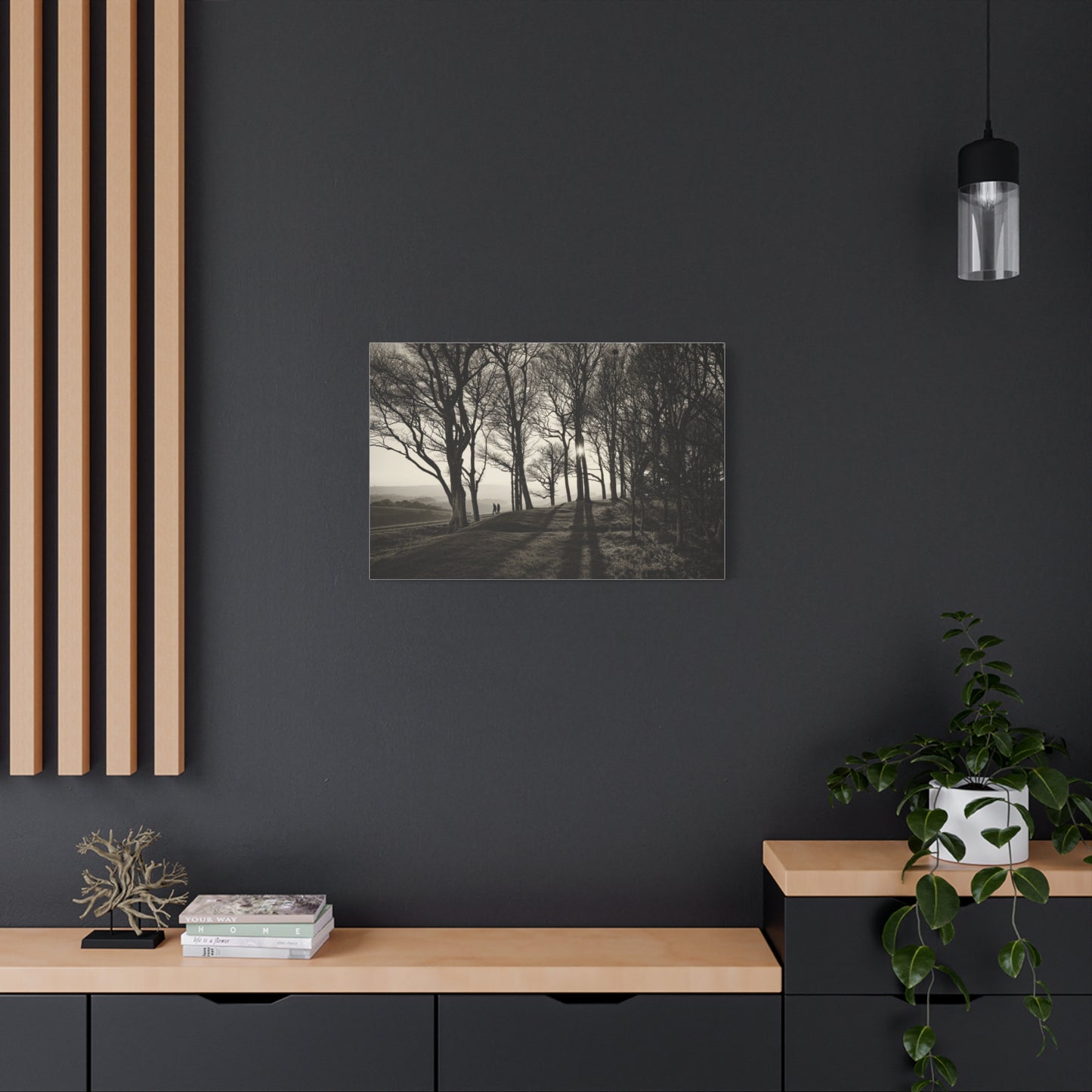 Forest Path at Dawn Wall Art & Canvas Prints