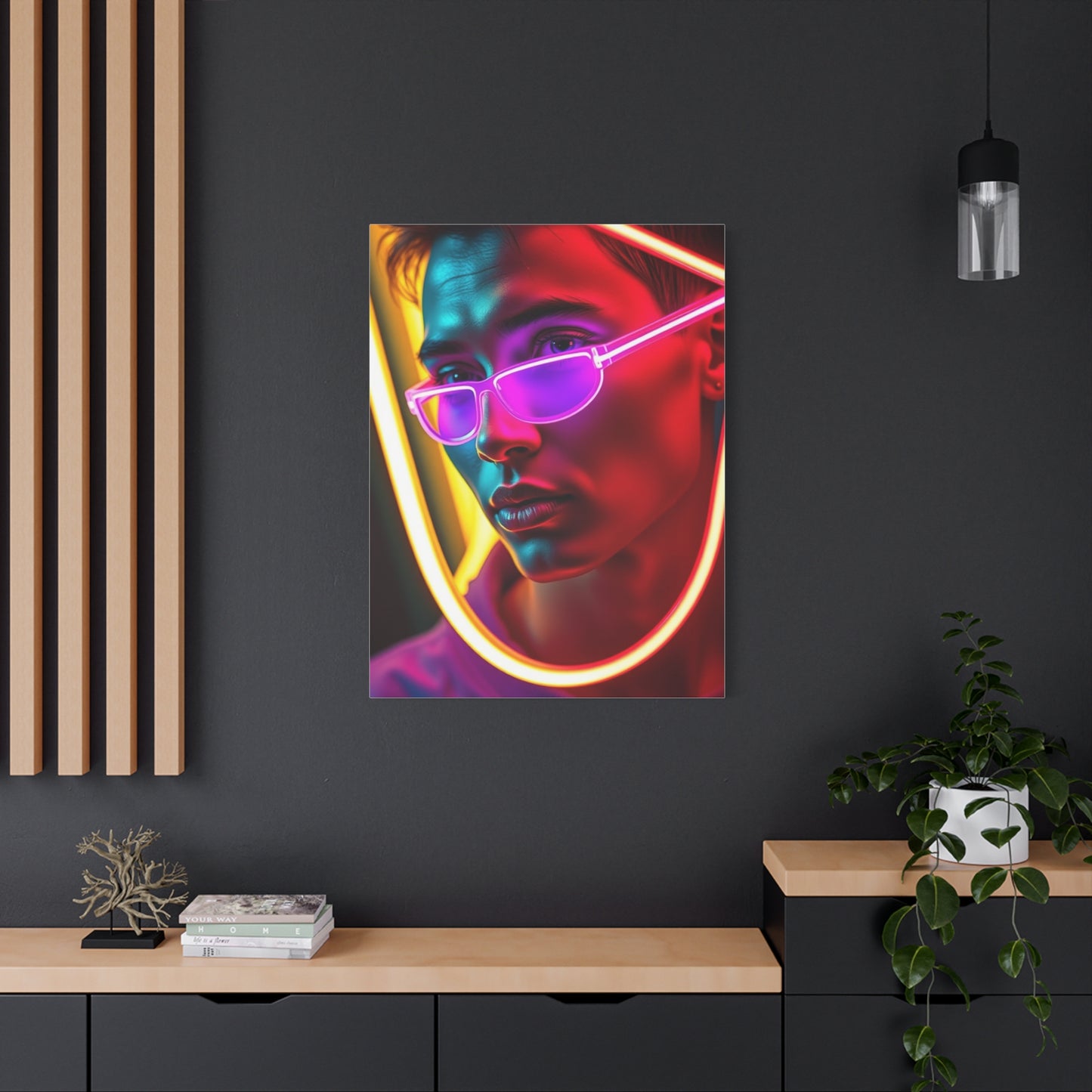 Nocturnal Glow Tableau Wall Art & Canvas Print