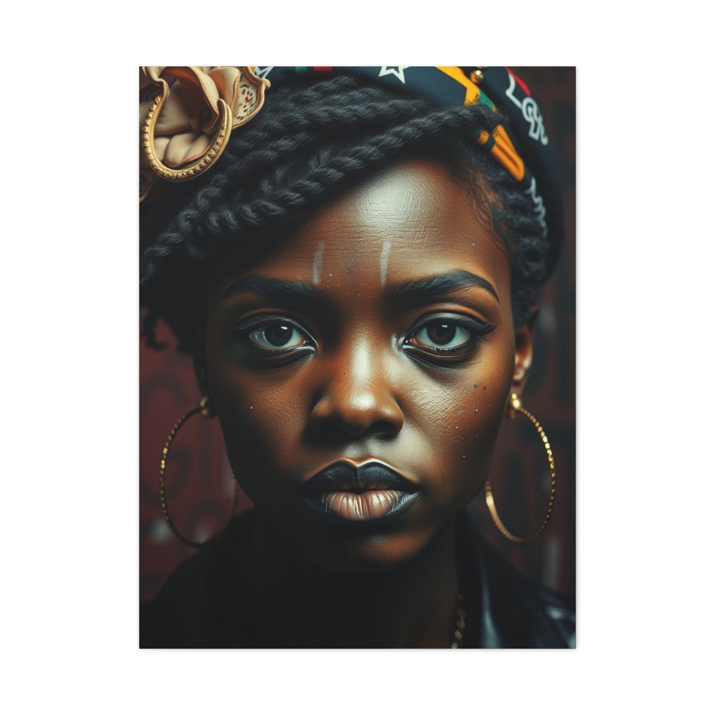 Lady Basquiat Art Premium Canvas 17 Wall Art & Canvas Print