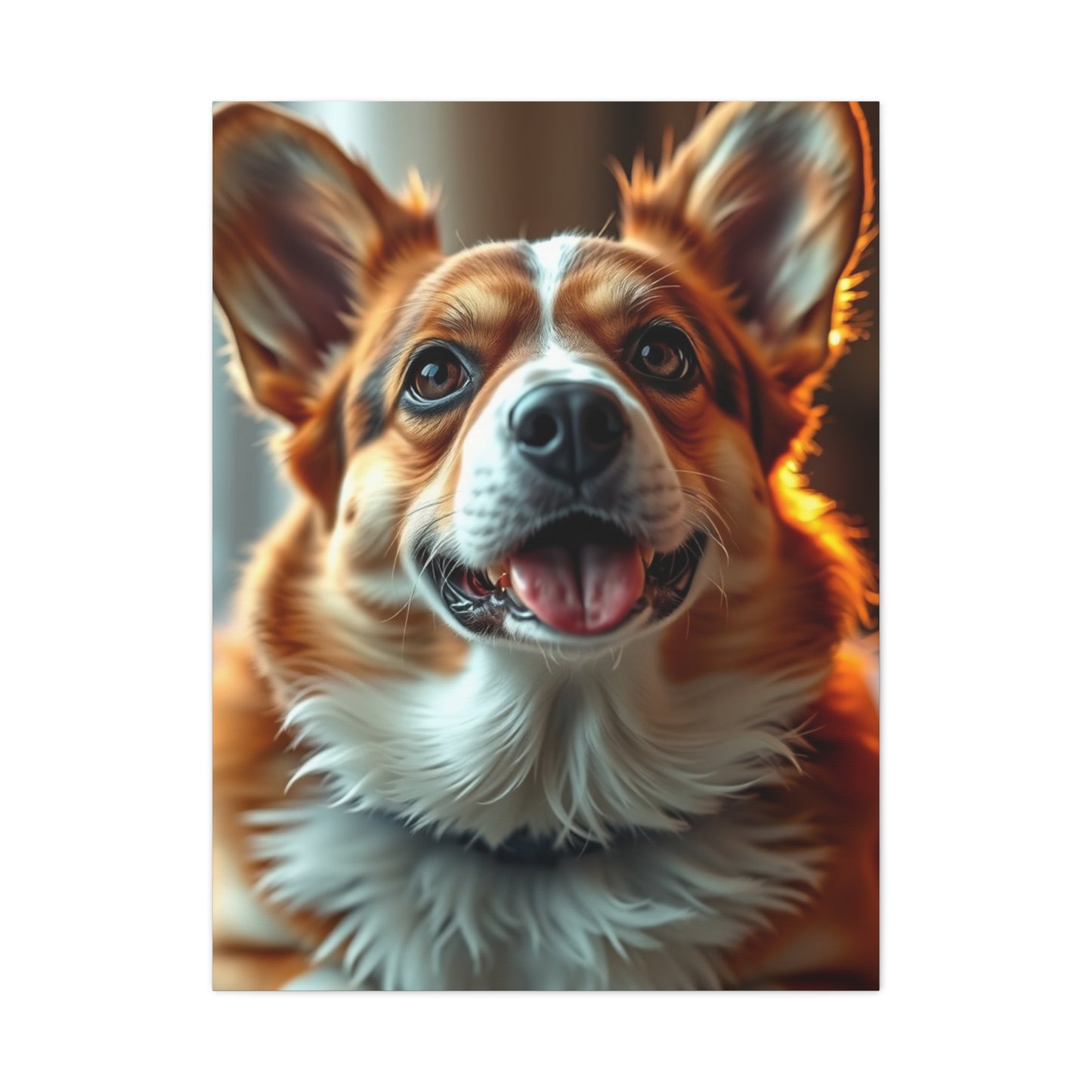 Corgi Dog Art Canvas Art 4 Wall Art & Canvas Print