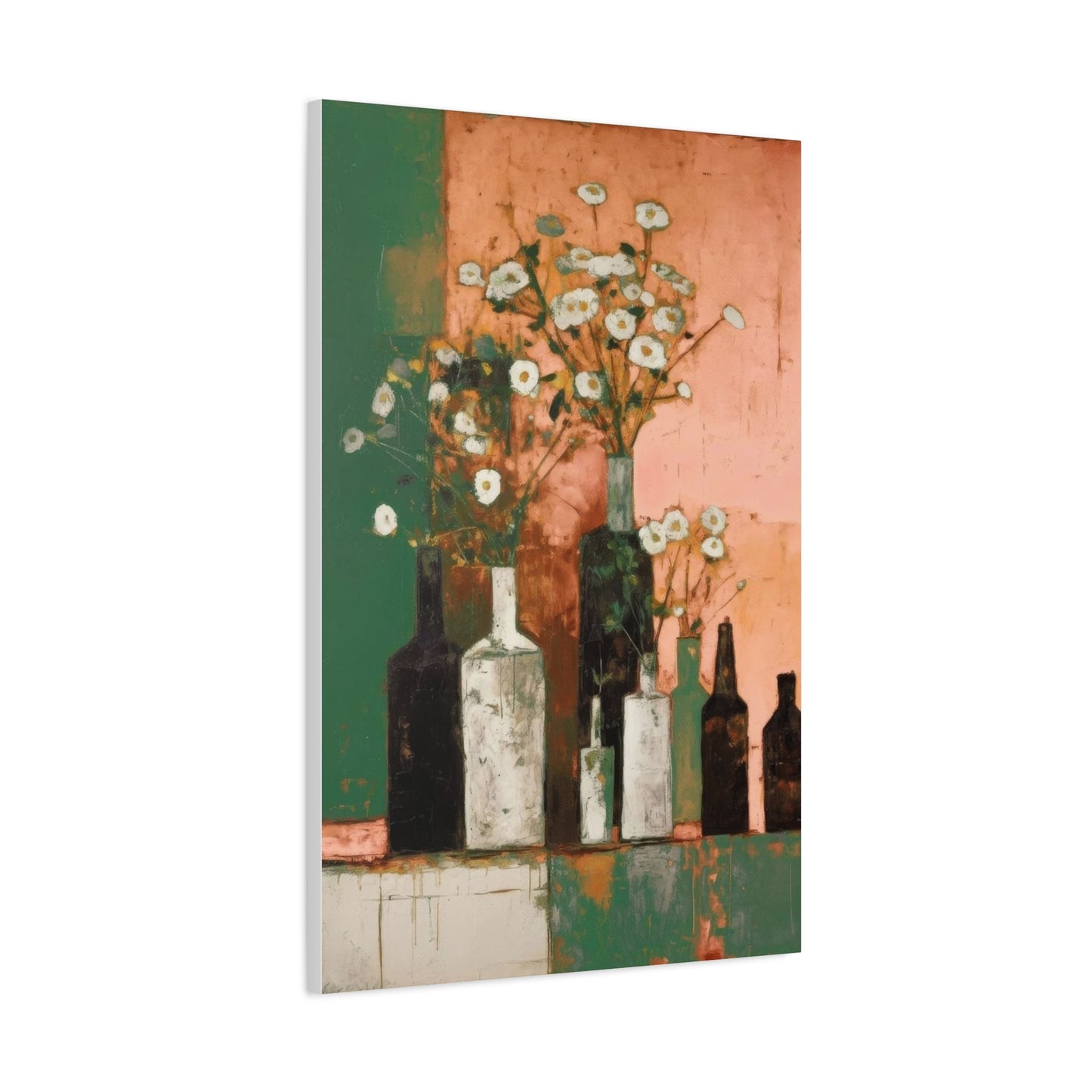 Bottles and Blooms Wall Art & Canvas Prints