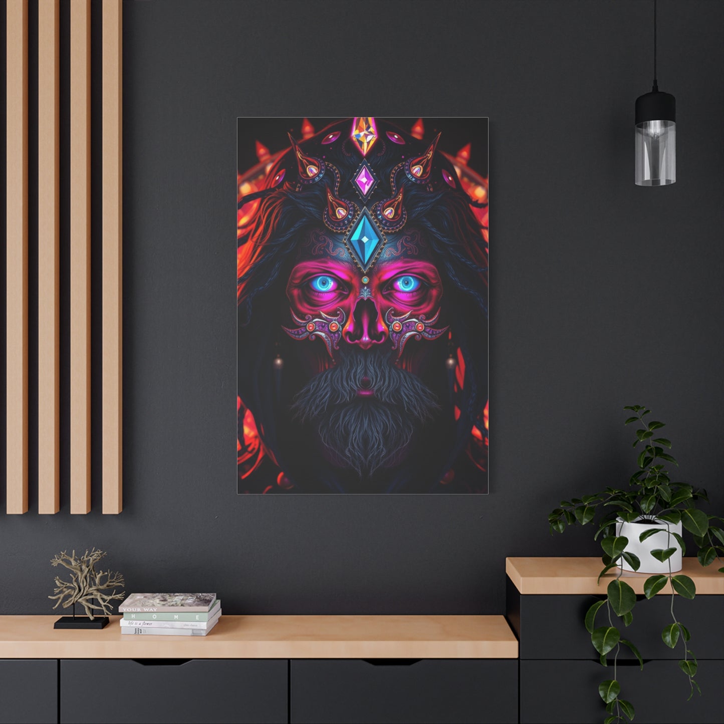 Hypnotic Visionary Tableau Wall Art & Canvas Print