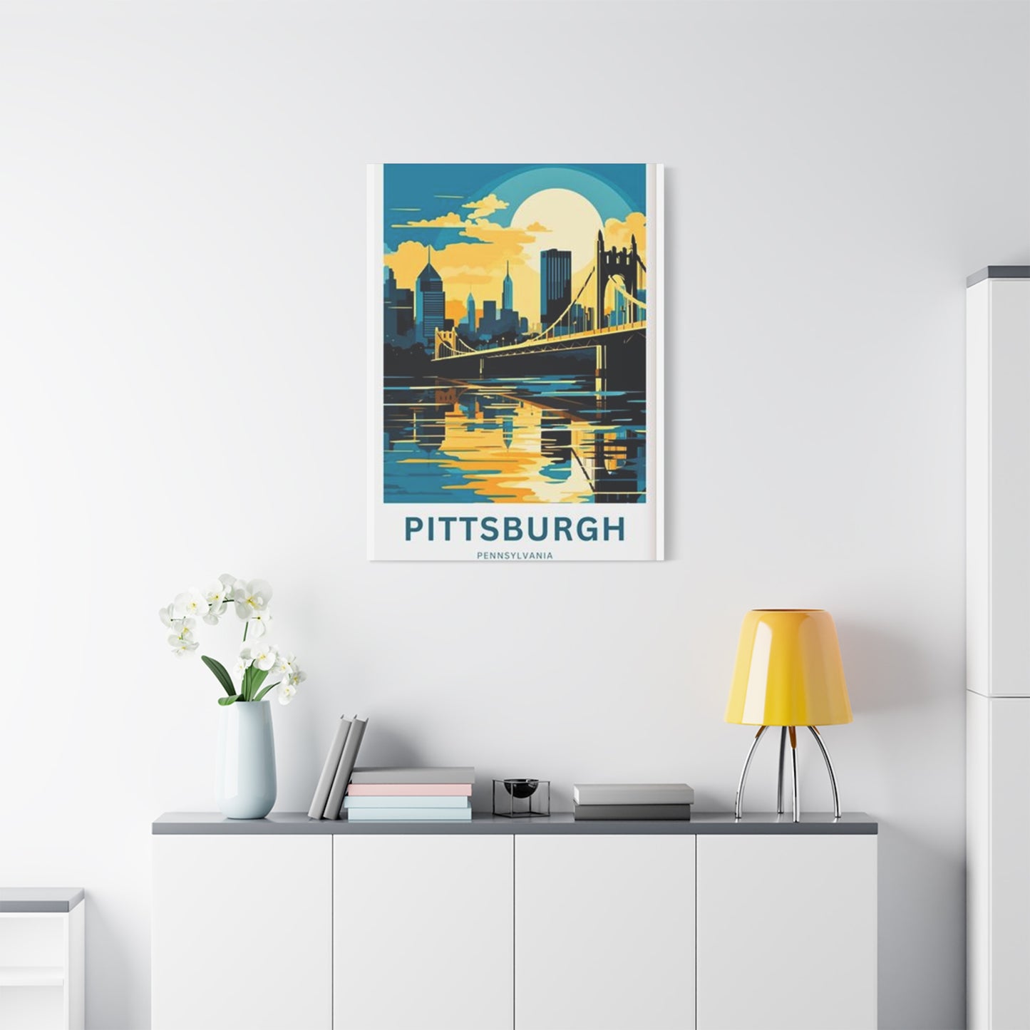 Pittsburgh Poster Wall Art & Canvas Prints