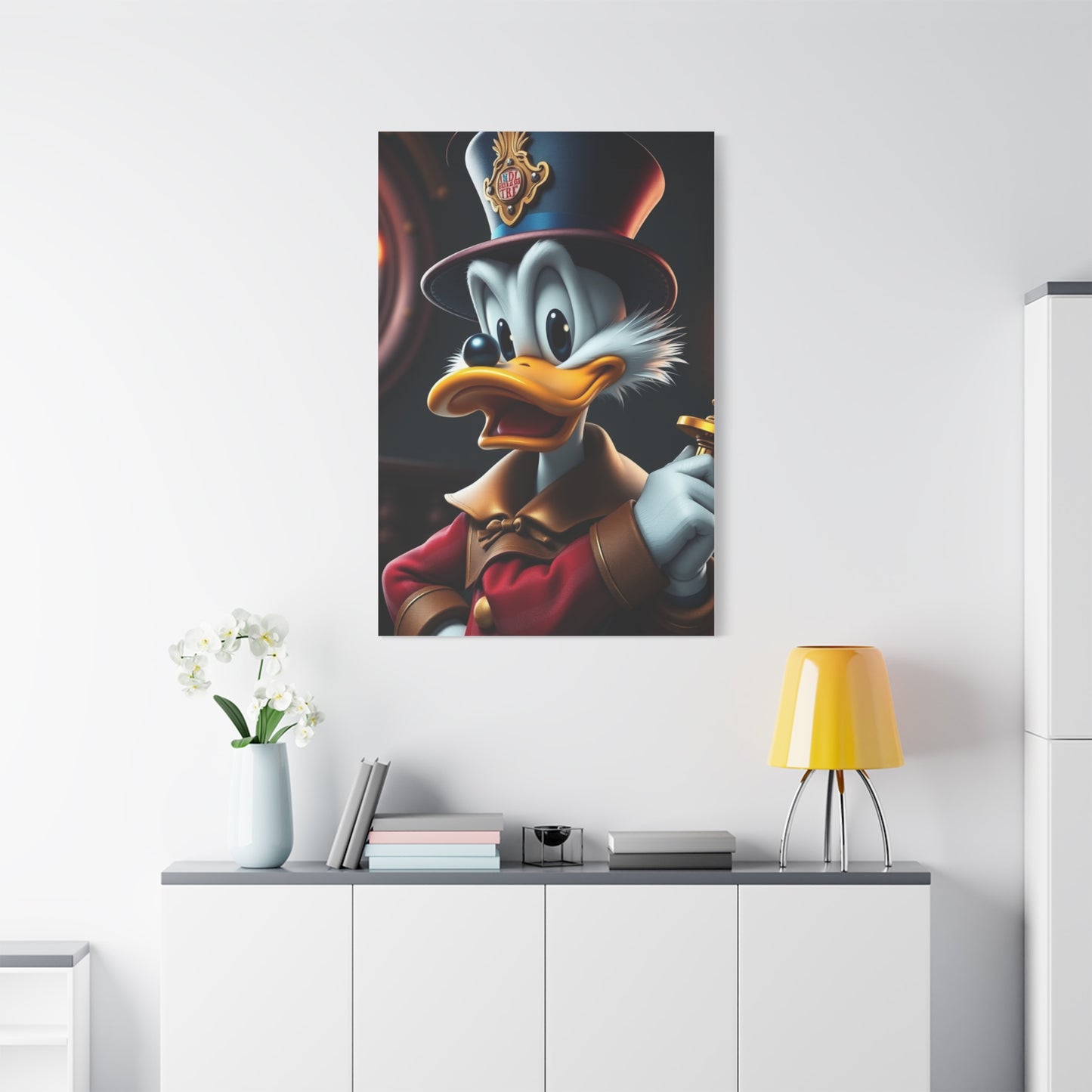 Affluent Monarch Canvas Wall Art & Canvas Print