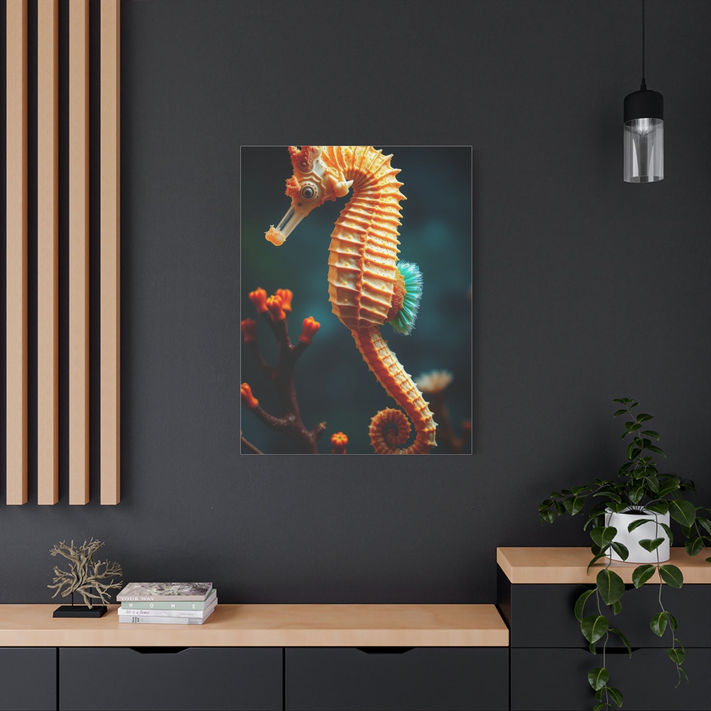 Seahorse Art Canvas Art 7 Wall Art & Canvas Print