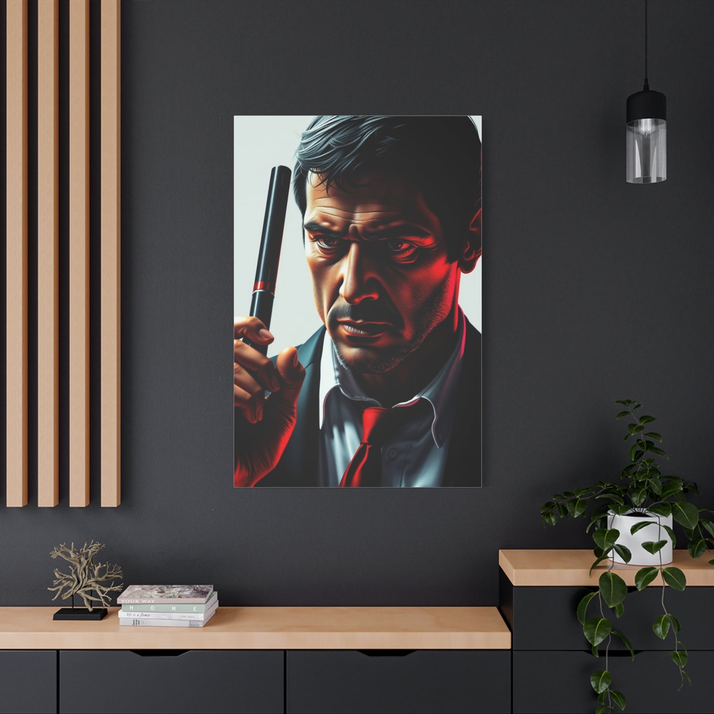 Vision Scarface Art Art Wall Art & Canvas Print