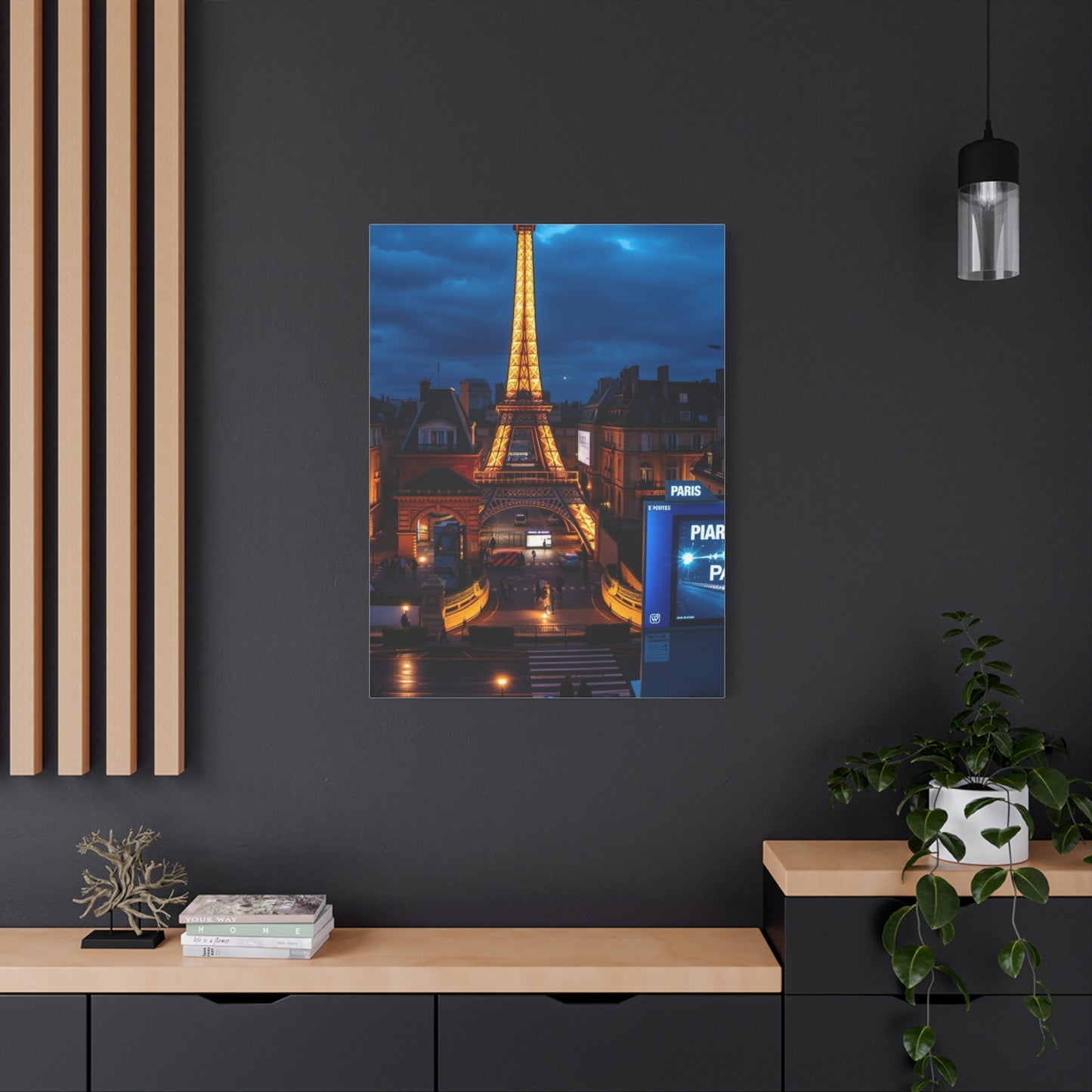 Glamorous Parisian Dreamscape Wall Art & Canvas Print