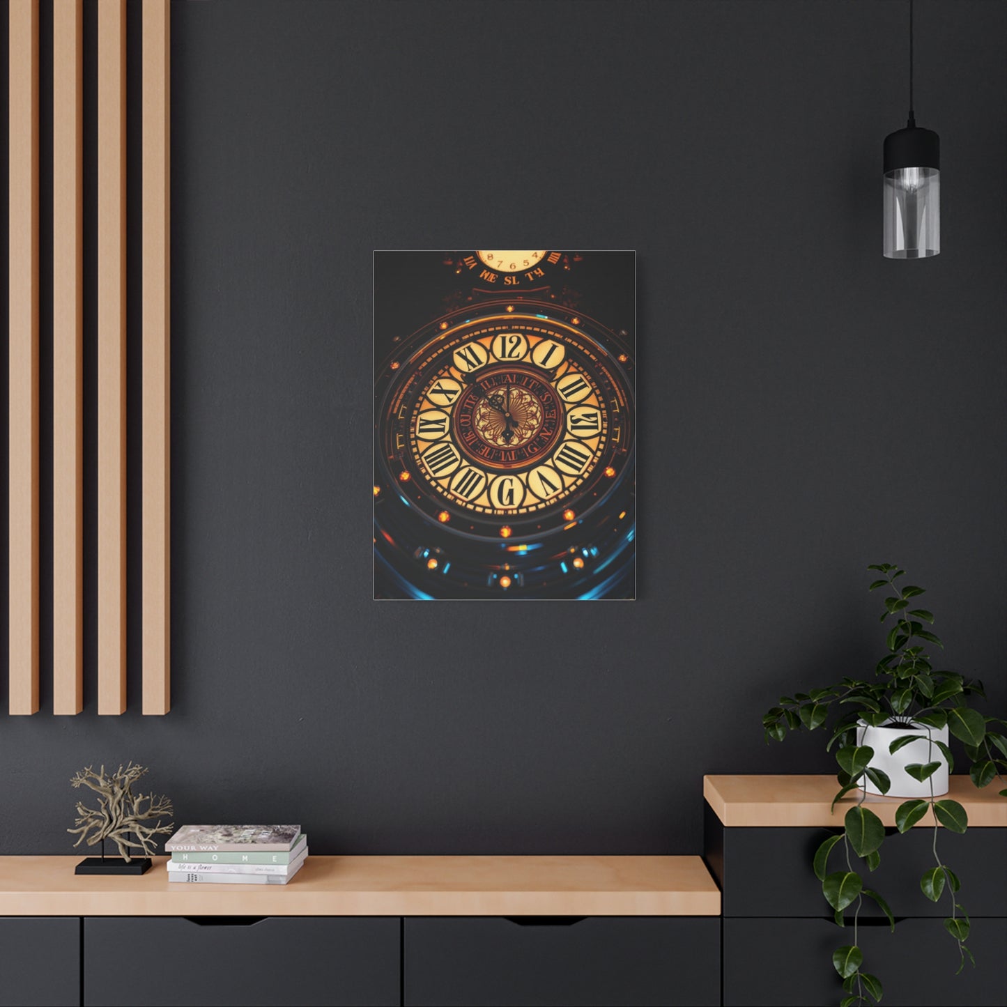 Clock Art Canvas Art 9 Wall Art & Canvas Print