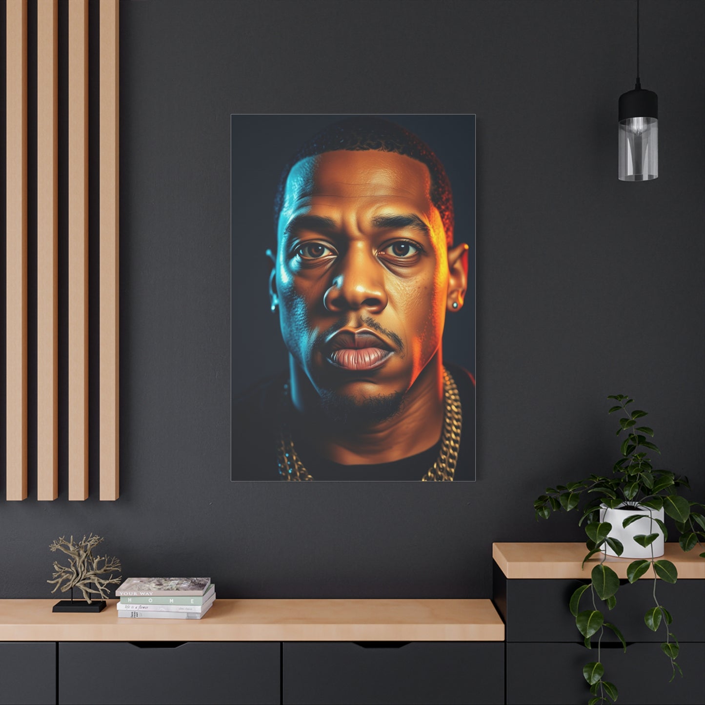 Jay-Z Art Supreme Canvas Wall Art & Canvas Print