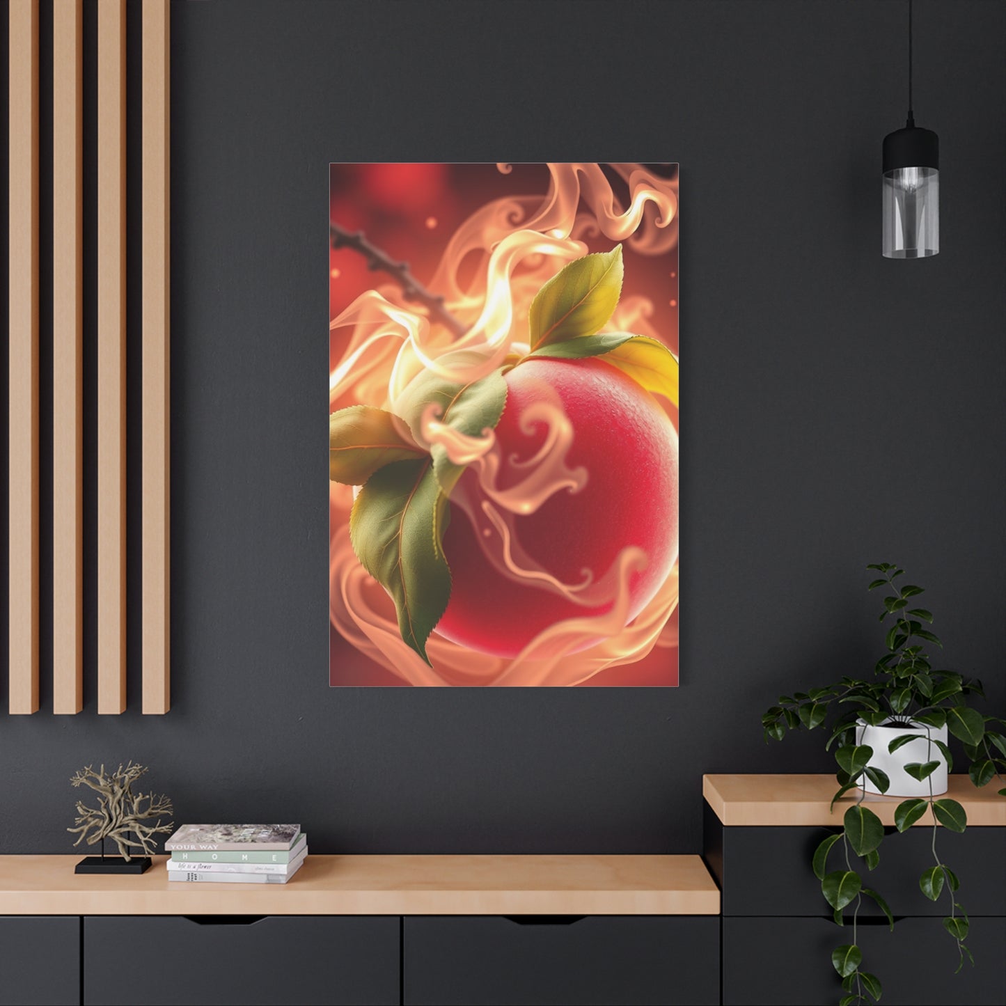 Masterpiece Peach Art Vision Wall Art & Canvas Print