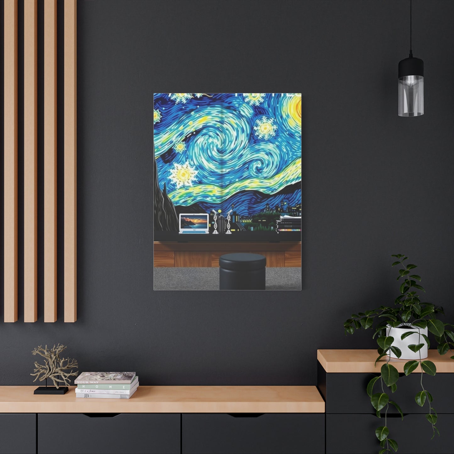 The Starry Night Canvas Art Canvas Art 1 Wall Art & Canvas Print