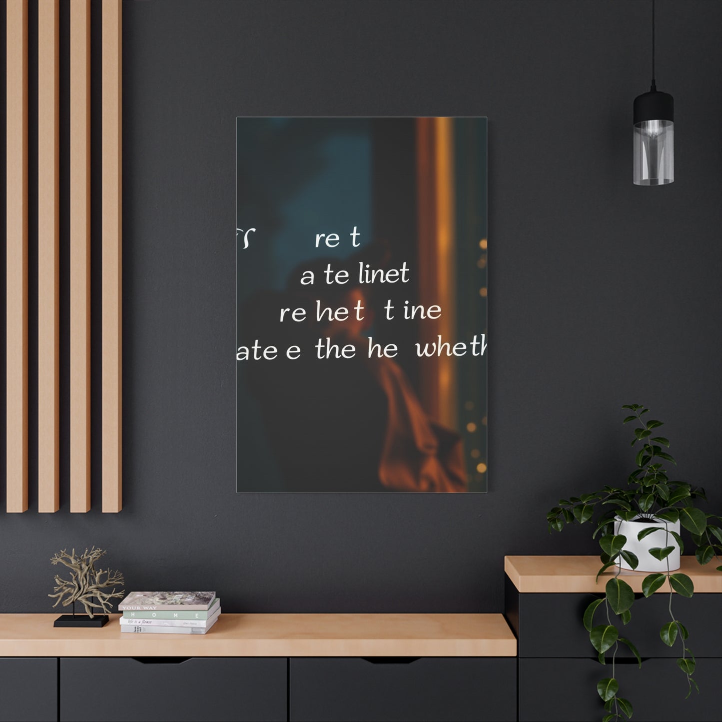 Vision Quotes and Saying Wall Art Art Wall Art & Canvas Print