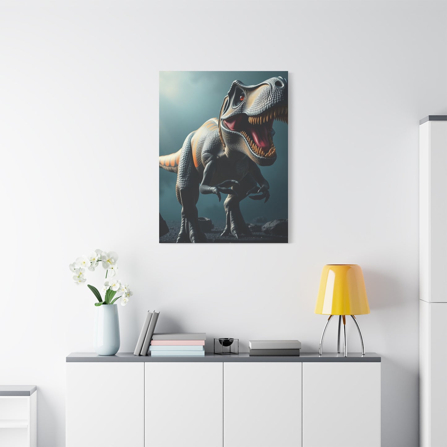 Tyrannosaurus Rex Art Canvas Art 1 Wall Art & Canvas Print