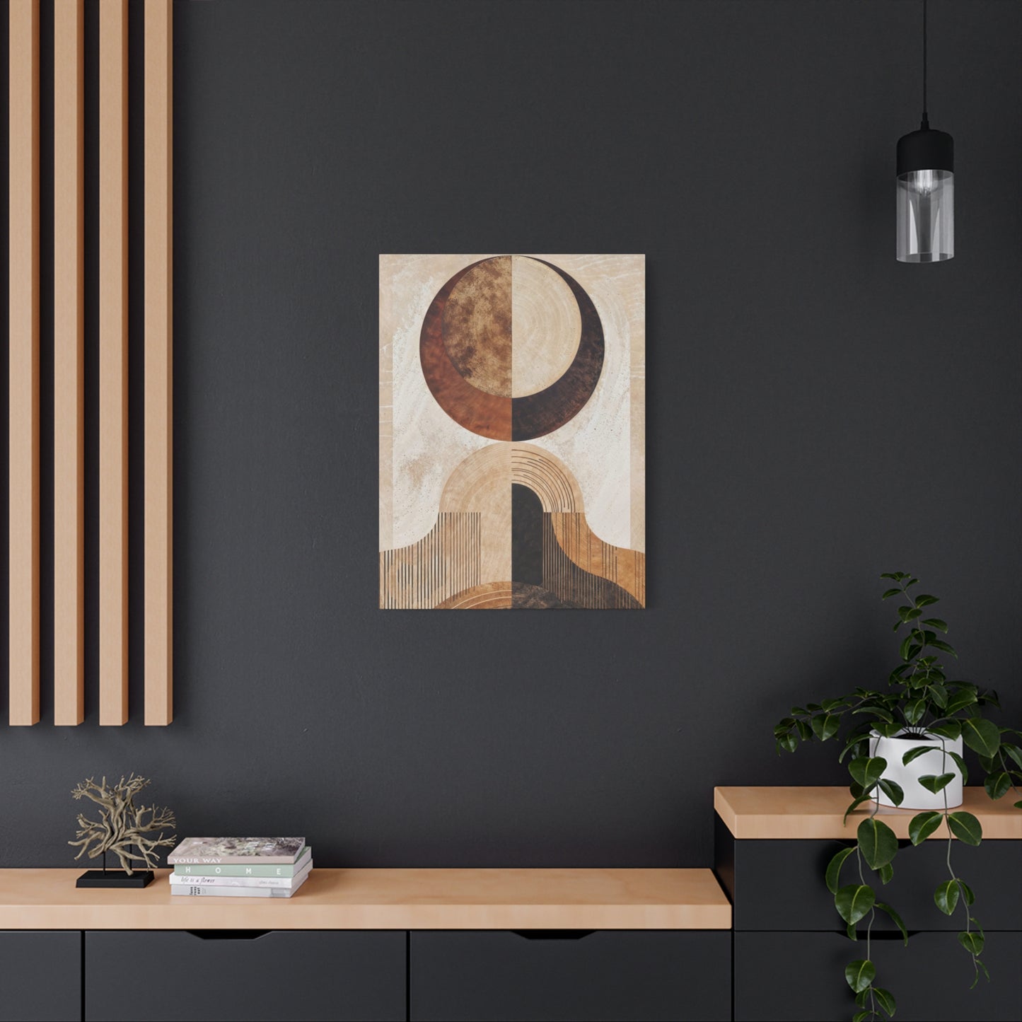 Earthern Crescent Opulence Wall Art & Canvas Prints