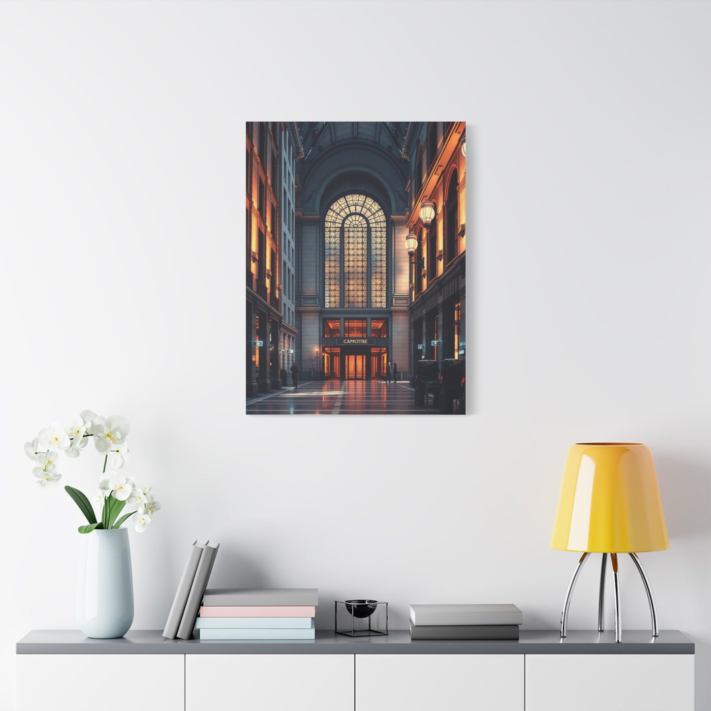 Architectural Symphony Canvas Wall Art & Canvas Print