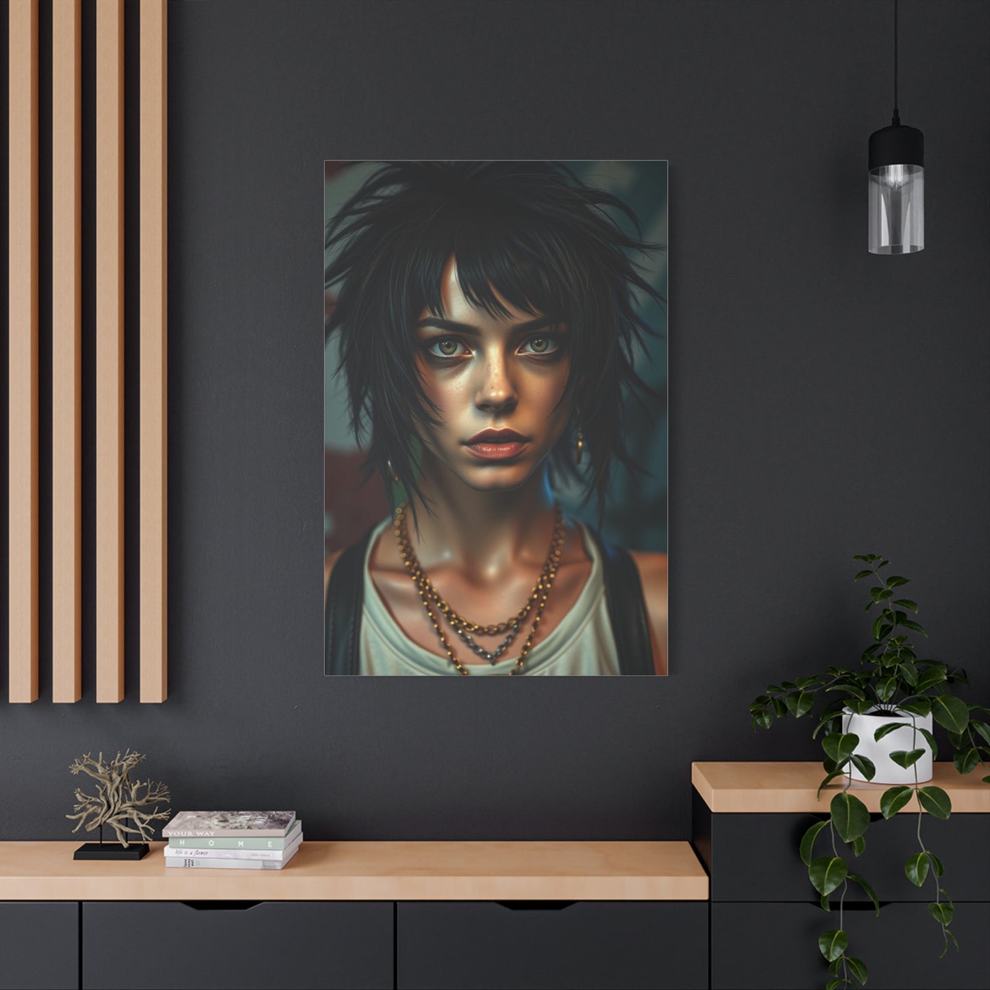 Punk Prestige Canvas Wall Art & Canvas Print