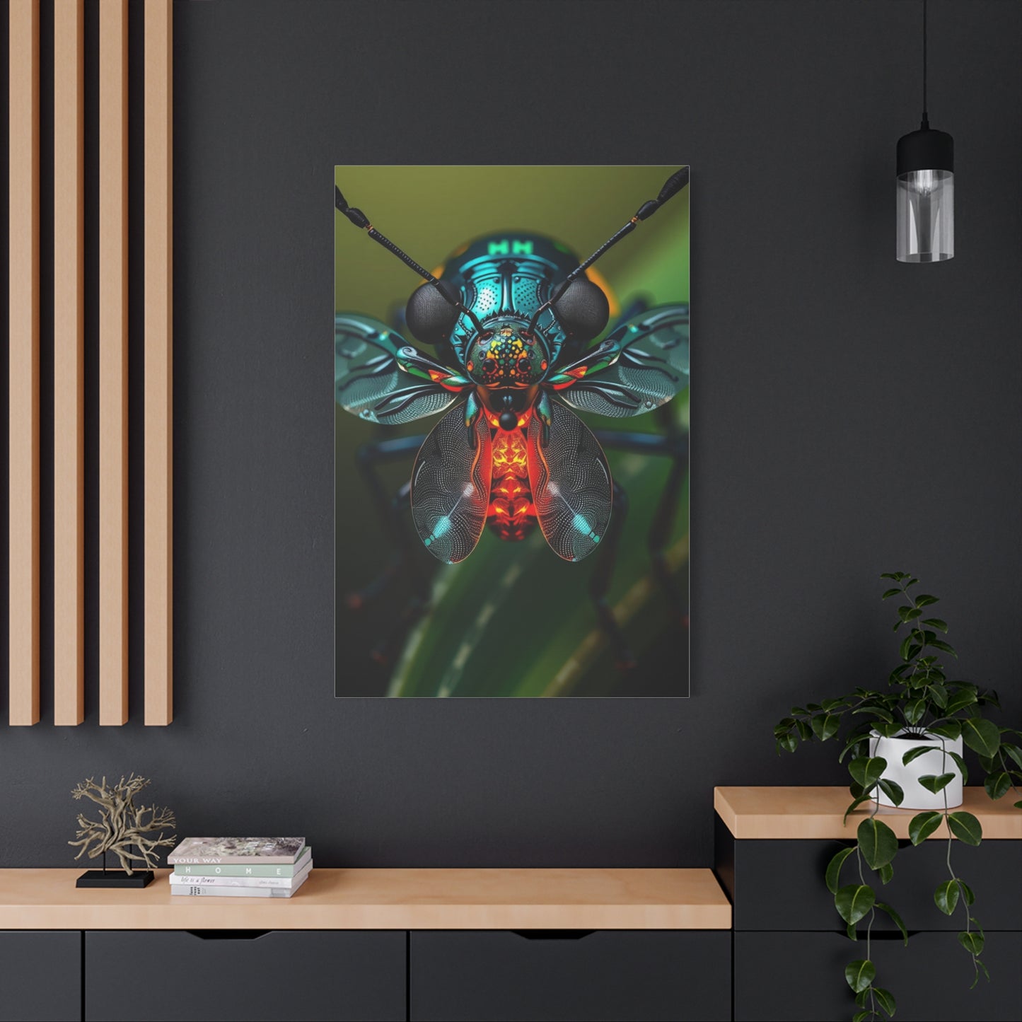 Firefly (Lighting Bug) Art Supreme Canvas Wall Art & Canvas Print