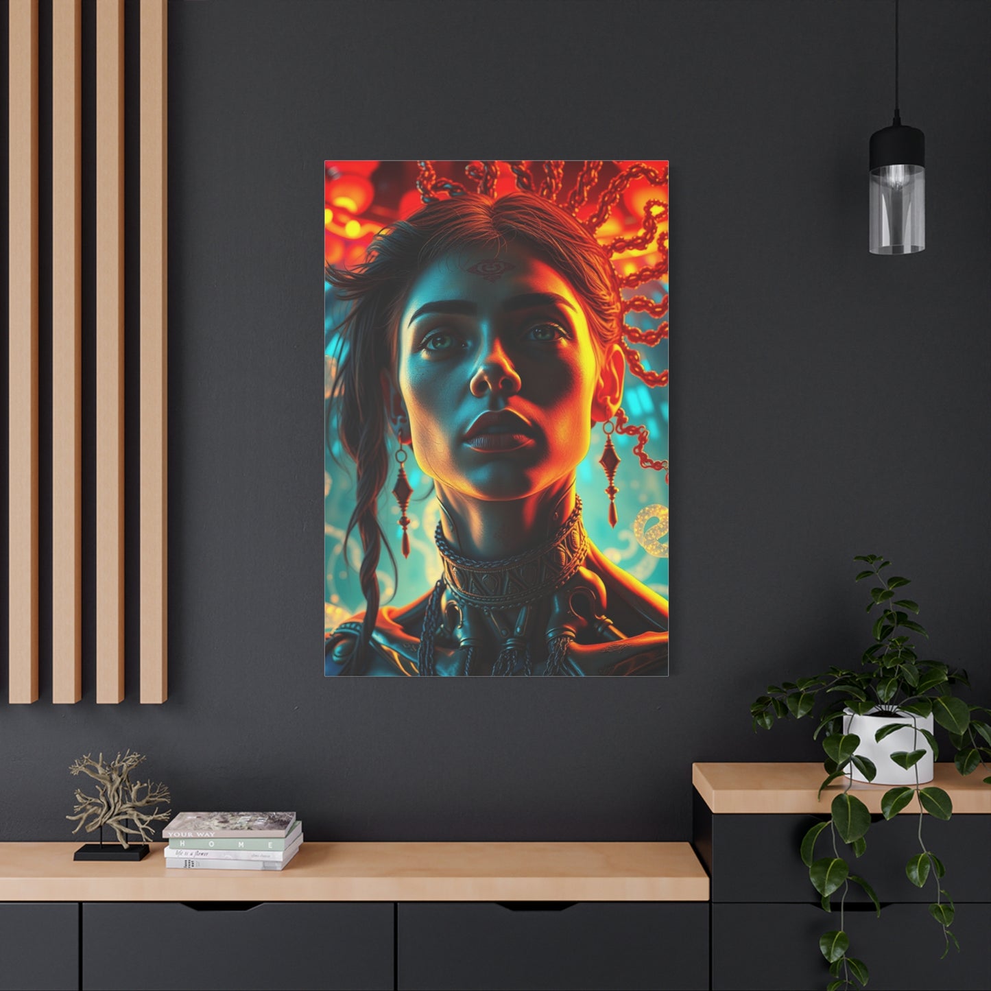 Empyrean Abstraction Wall Art Wall Art & Canvas Print