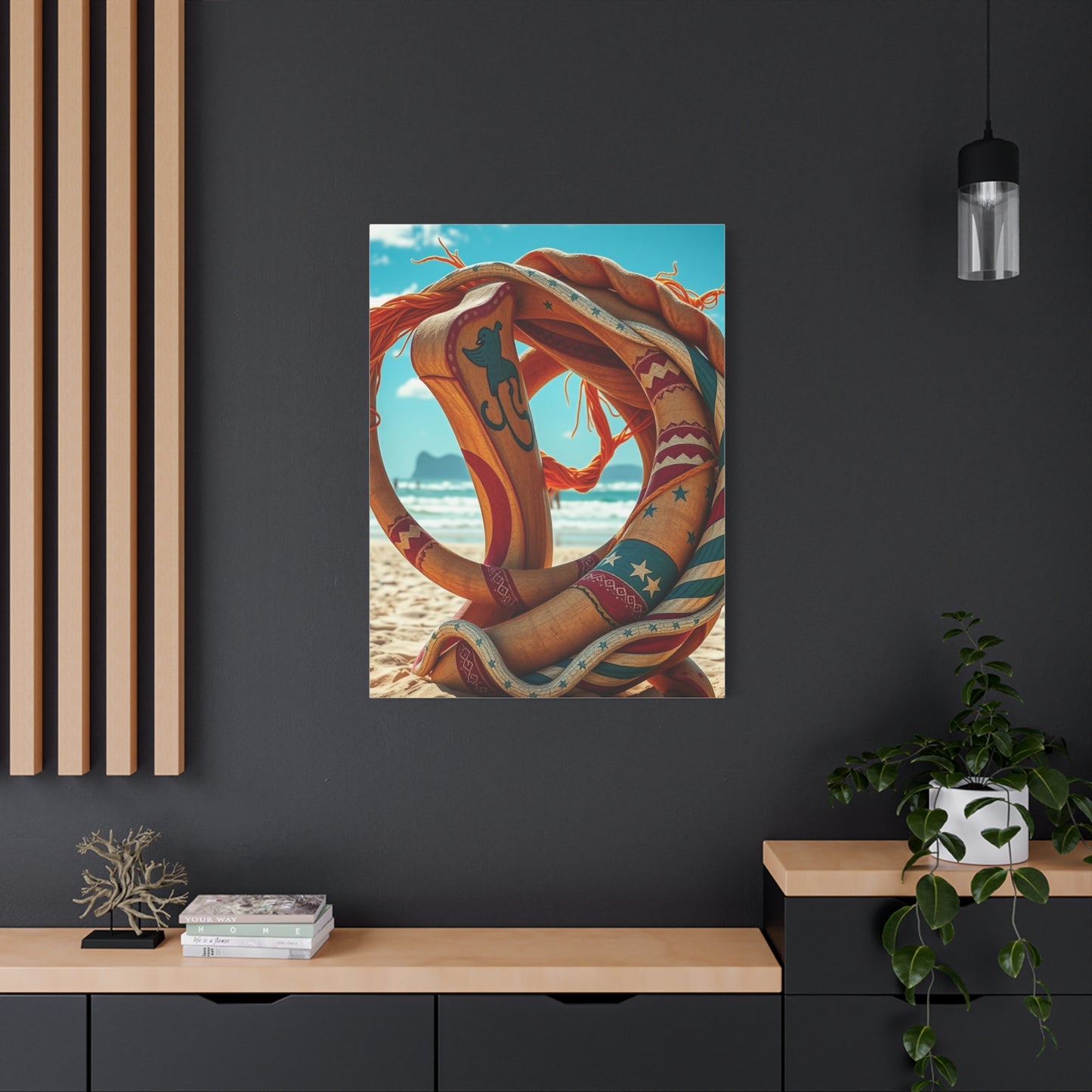 Opulent Shoreline Imagery Wall Art & Canvas Print