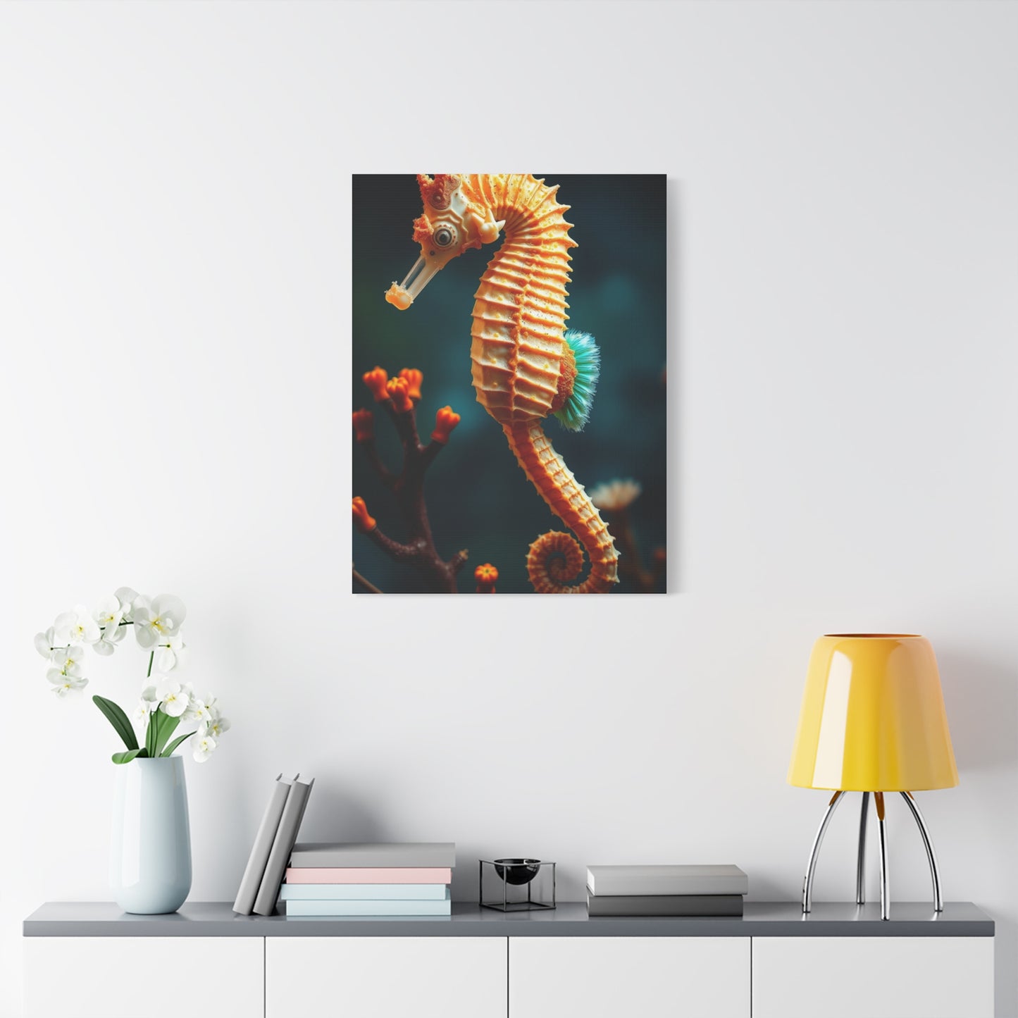 Seahorse Art Canvas Art 7 Wall Art & Canvas Print