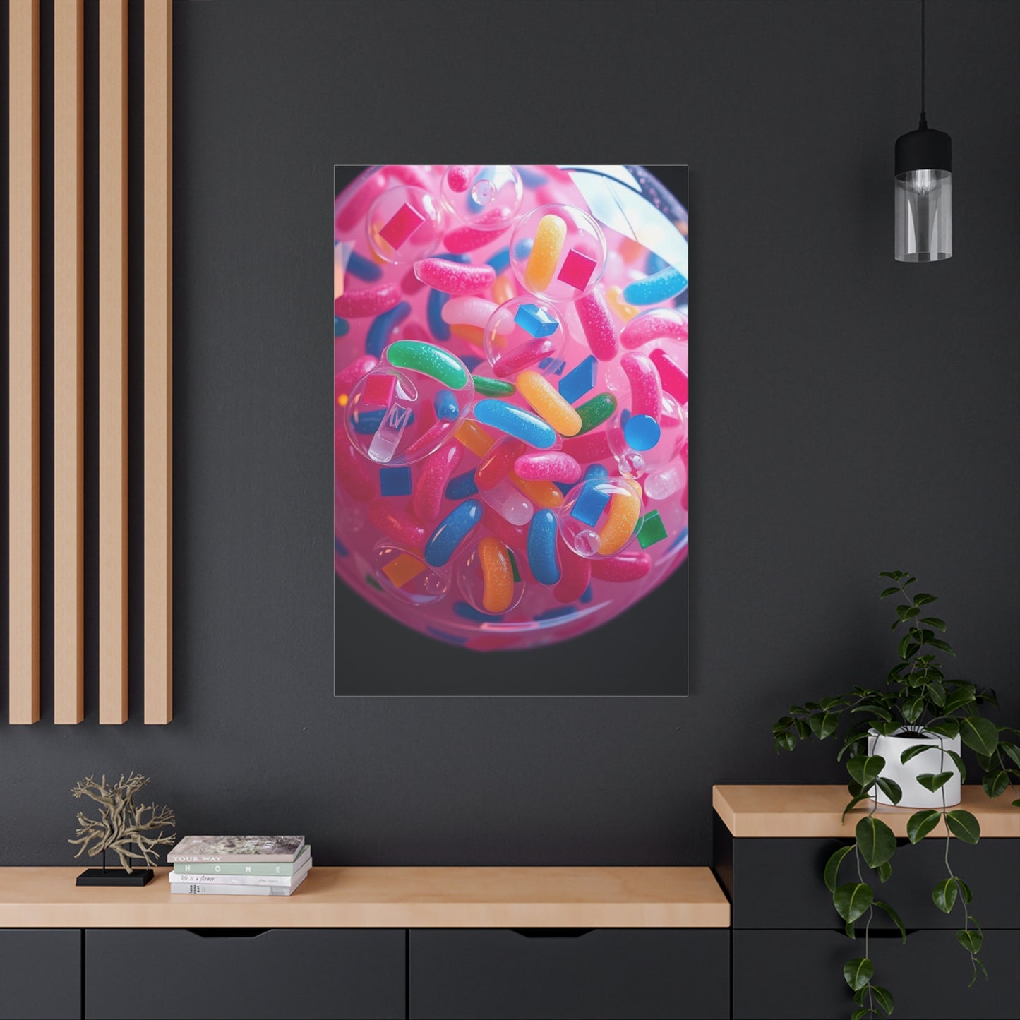 Collection Bubble Gum Art Art Wall Art & Canvas Print