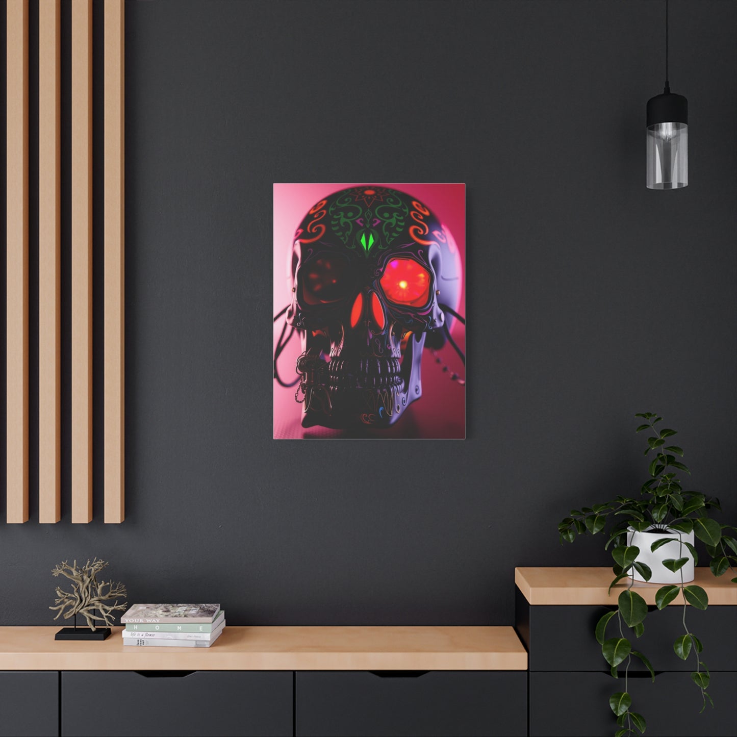 Lux Skully Mirage Wall Art & Canvas Print