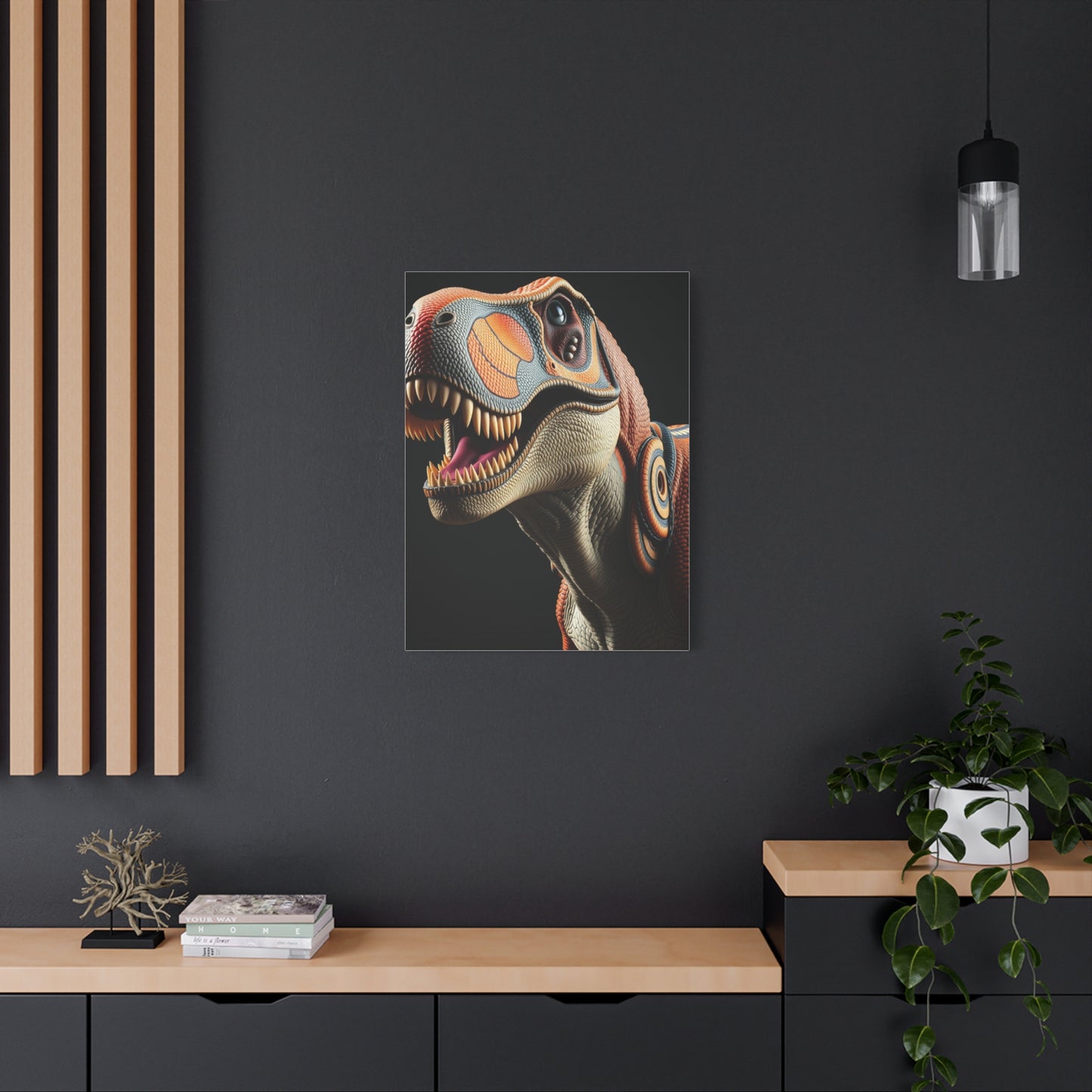 Tyrannosaurus Rex Art Canvas Art 8 Wall Art & Canvas Print