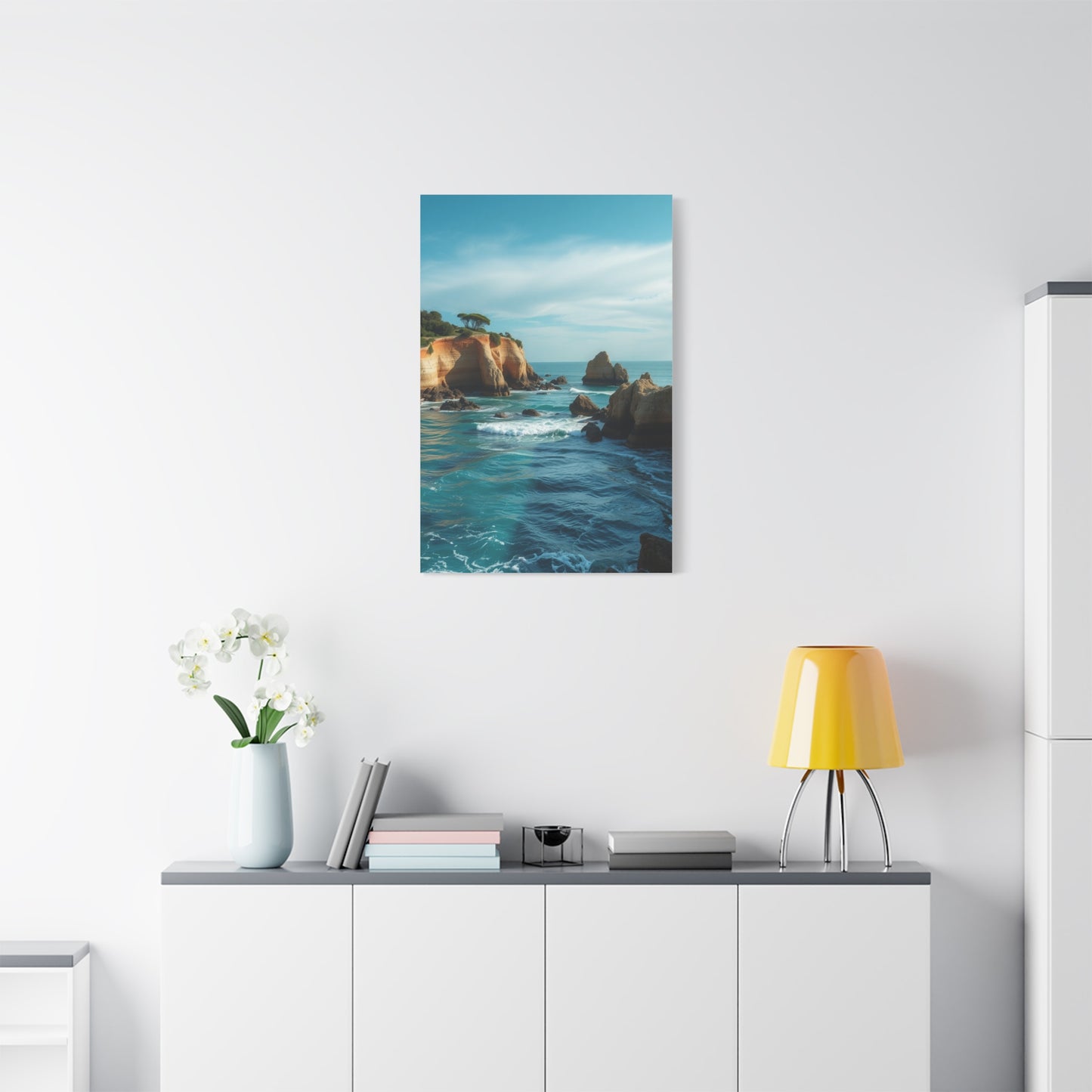 Luminous Coastal Vistas Wall Art & Canvas Print