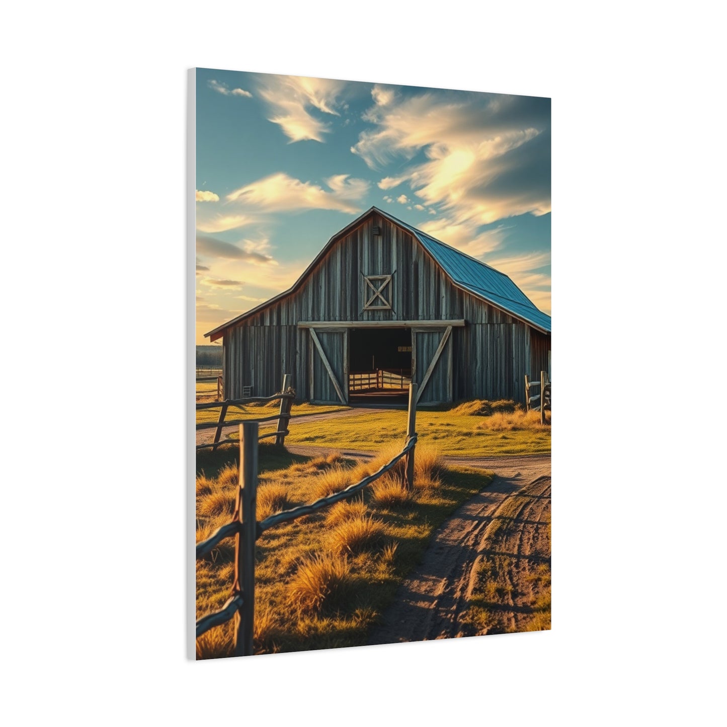 Quaint Countryside Canvas Wall Art & Canvas Print