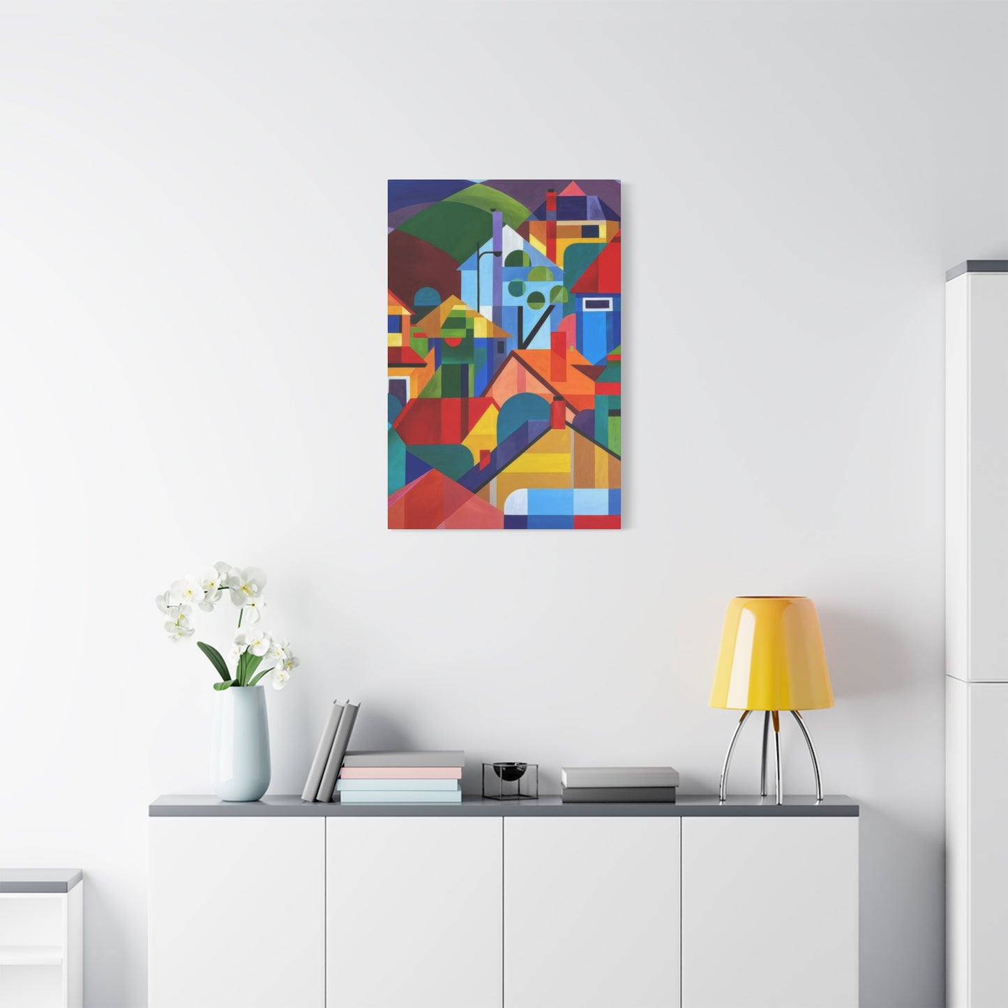 Cityscape Cubism Wall Art & Canvas Prints