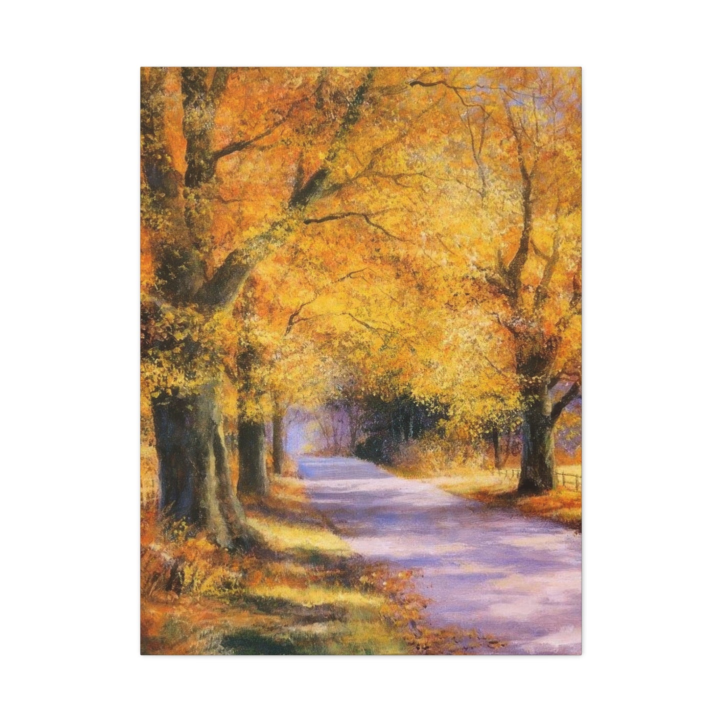 Forest Yellow Path Wall Art & Canvas Prints