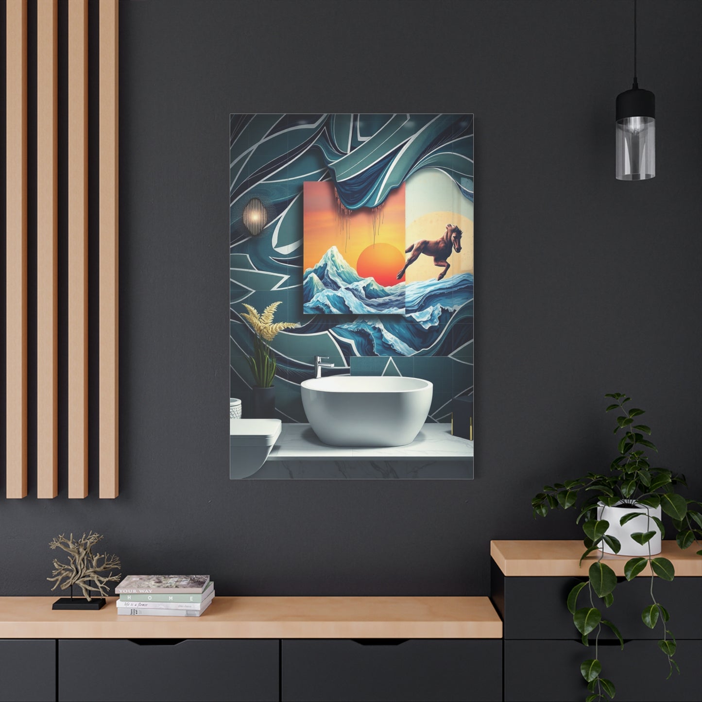 Exquisite Aqua Wall Creations Wall Art & Canvas Print